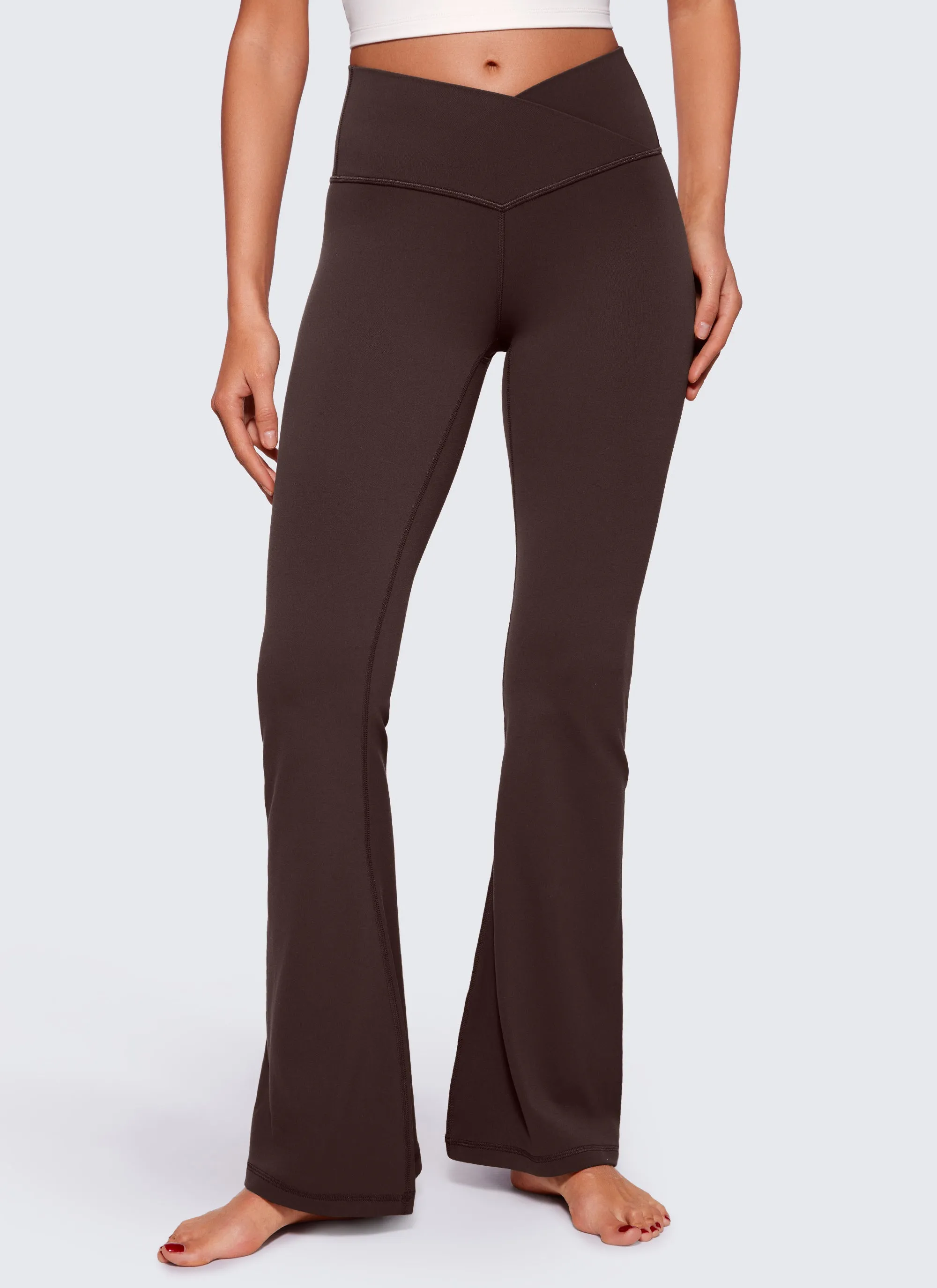 Butterluxe Crossover Flare Legging 29'' sold by CRZ Yoga