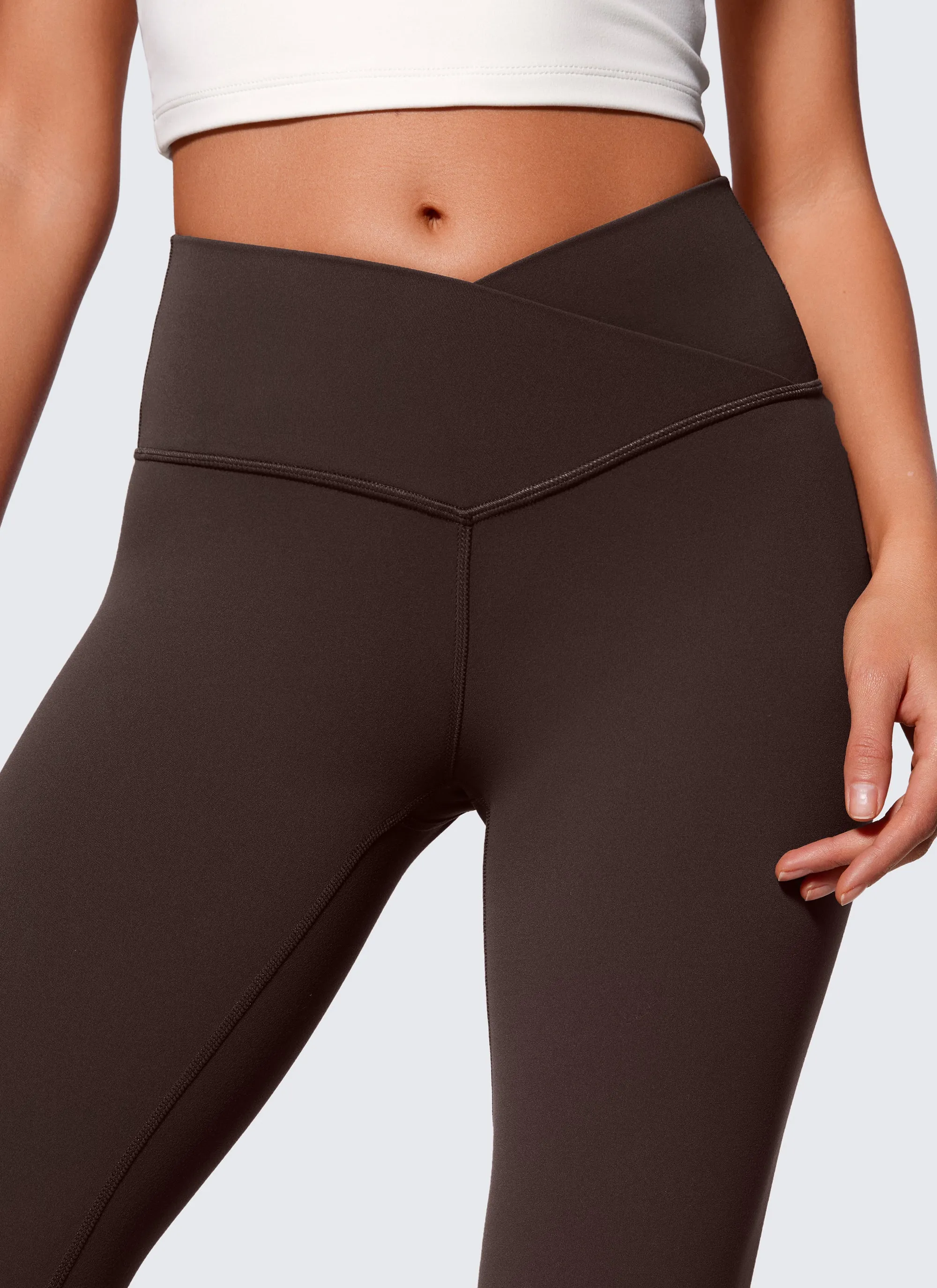 Butterluxe Crossover Flare Legging 29'' sold by CRZ Yoga product image thumbnail 3