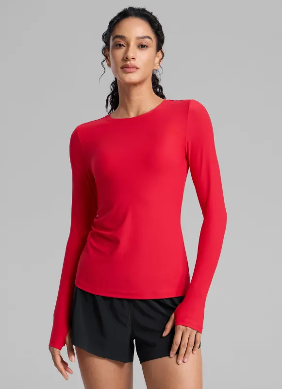 Cloudweight Long Sleeve With ThumbHole sold by CRZ Yoga