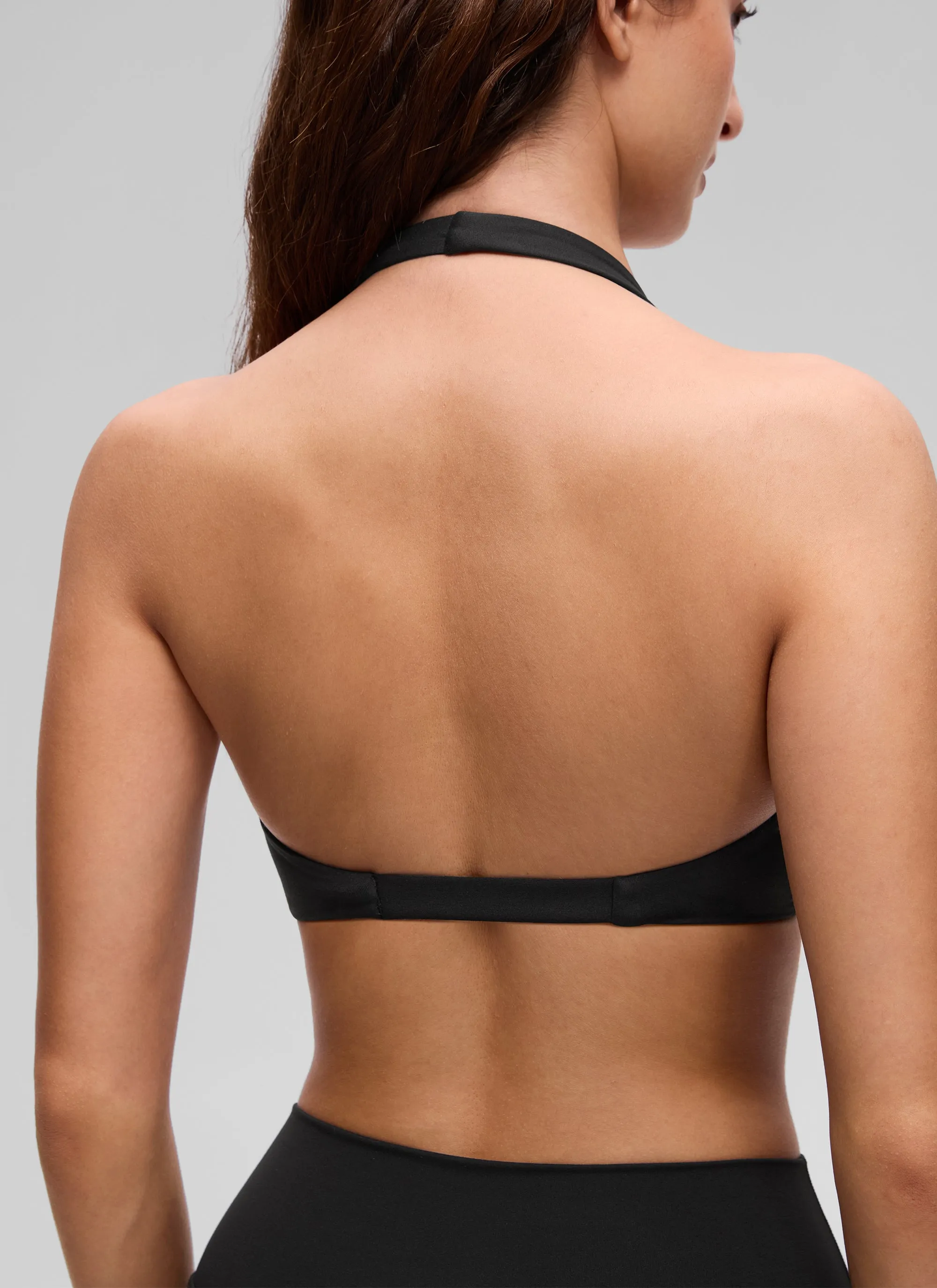 Butterluxe Double Lined Twist Halter Sports Bra sold by CRZ Yoga product image thumbnail 5