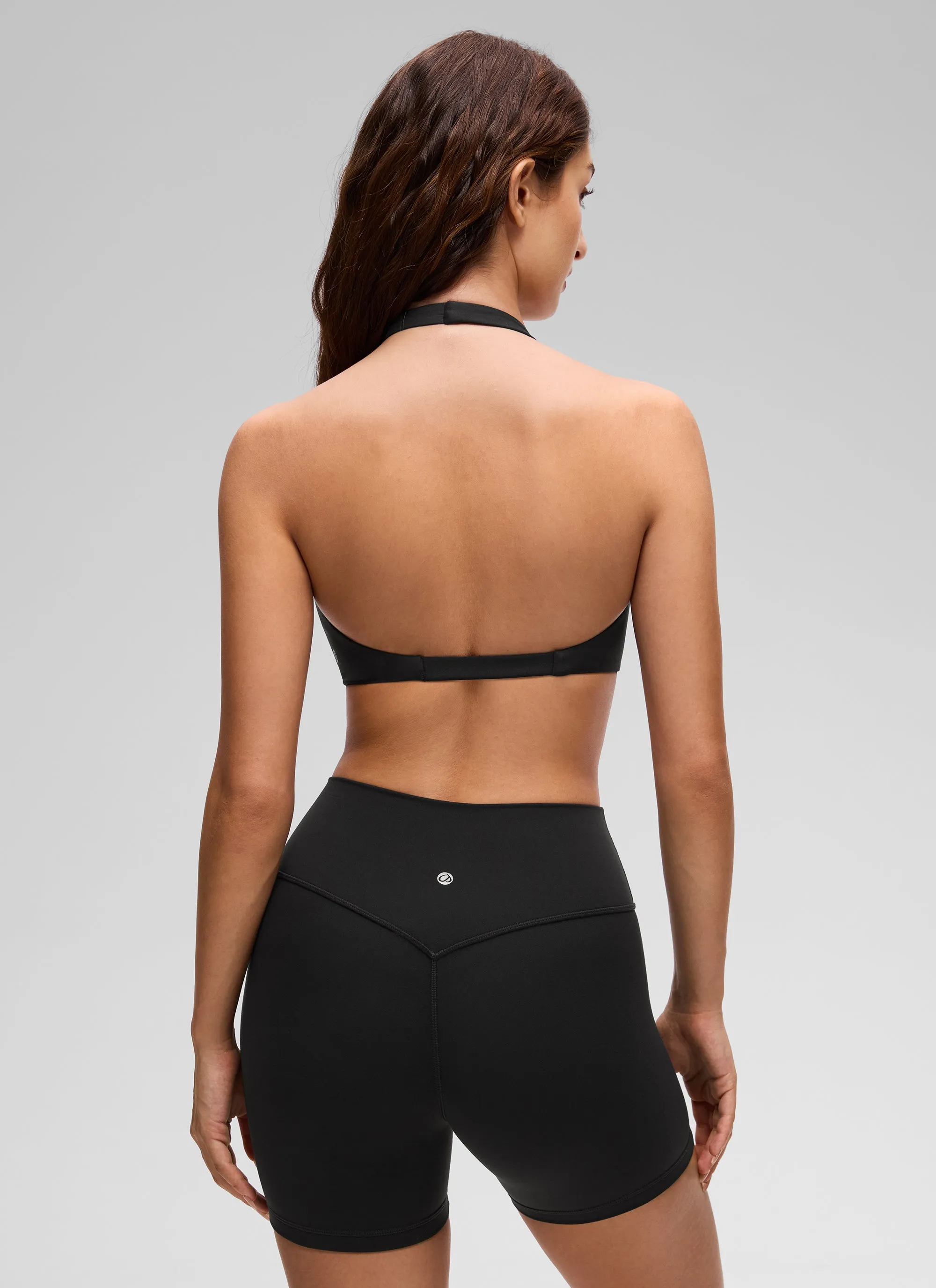 Butterluxe Double Lined Twist Halter Sports Bra sold by CRZ Yoga product image thumbnail 2