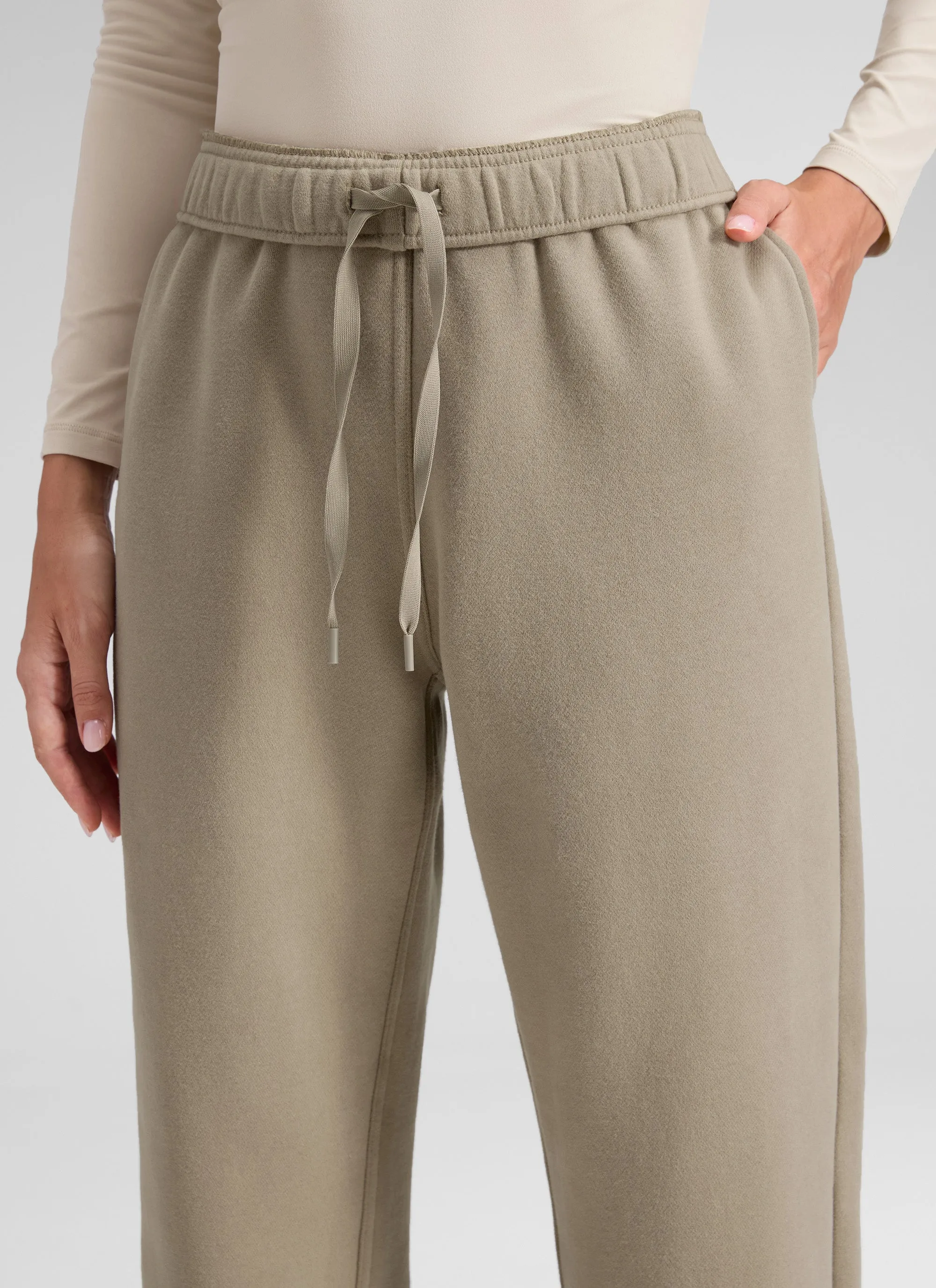 Fleece Lined High Rise Jogger Sweatpant 28'' sold by CRZ Yoga product image thumbnail 4