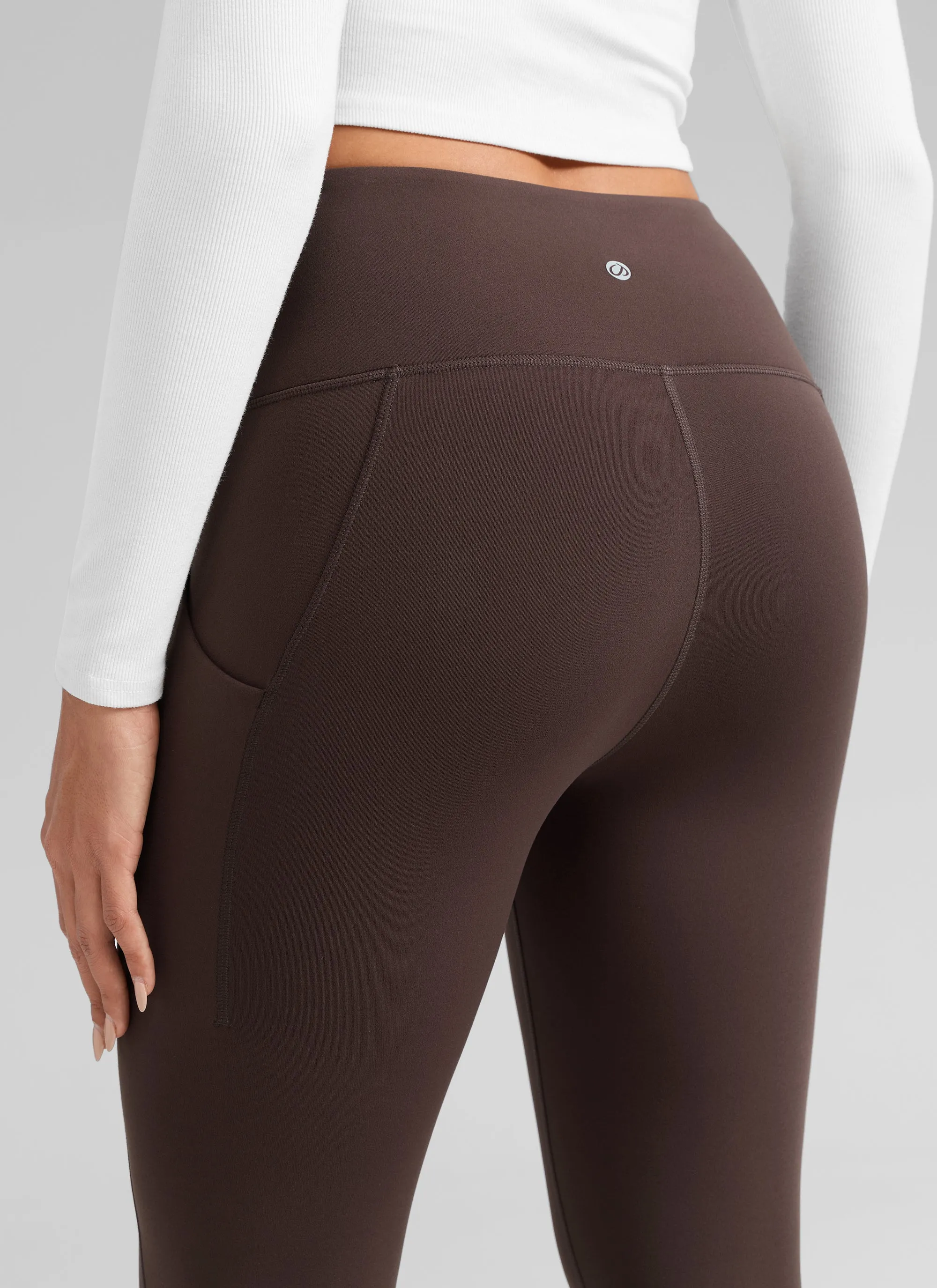 Water Resistant Fleece Lined Pocket Legging 28" sold by CRZ Yoga product image thumbnail 5