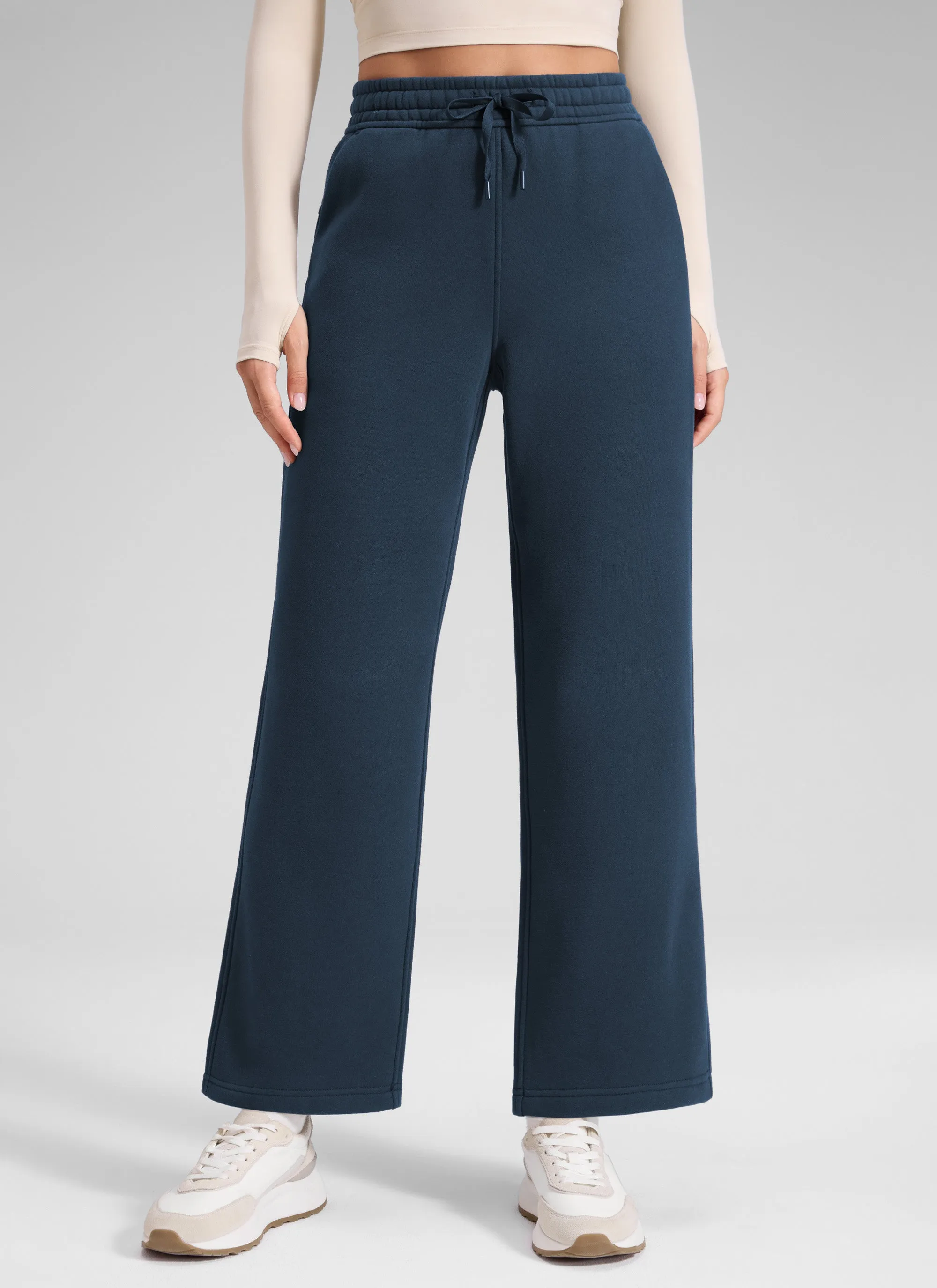 Fleece Lined Straight Leg Sweatpant 28'' sold by CRZ Yoga product image thumbnail 2