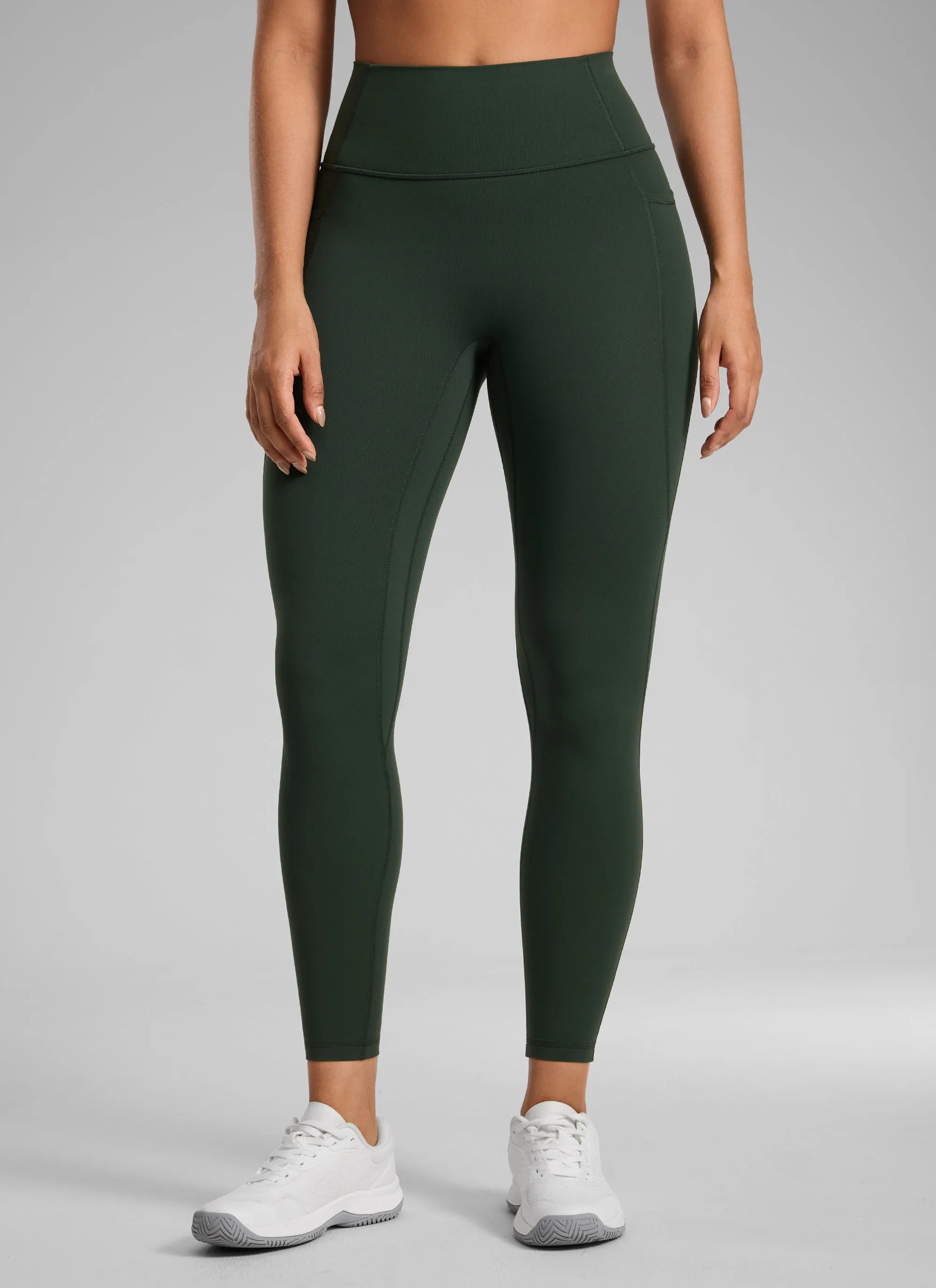 Secretsculpt™ No Front Seam Pocket Legging 25'' sold by CRZ Yoga
