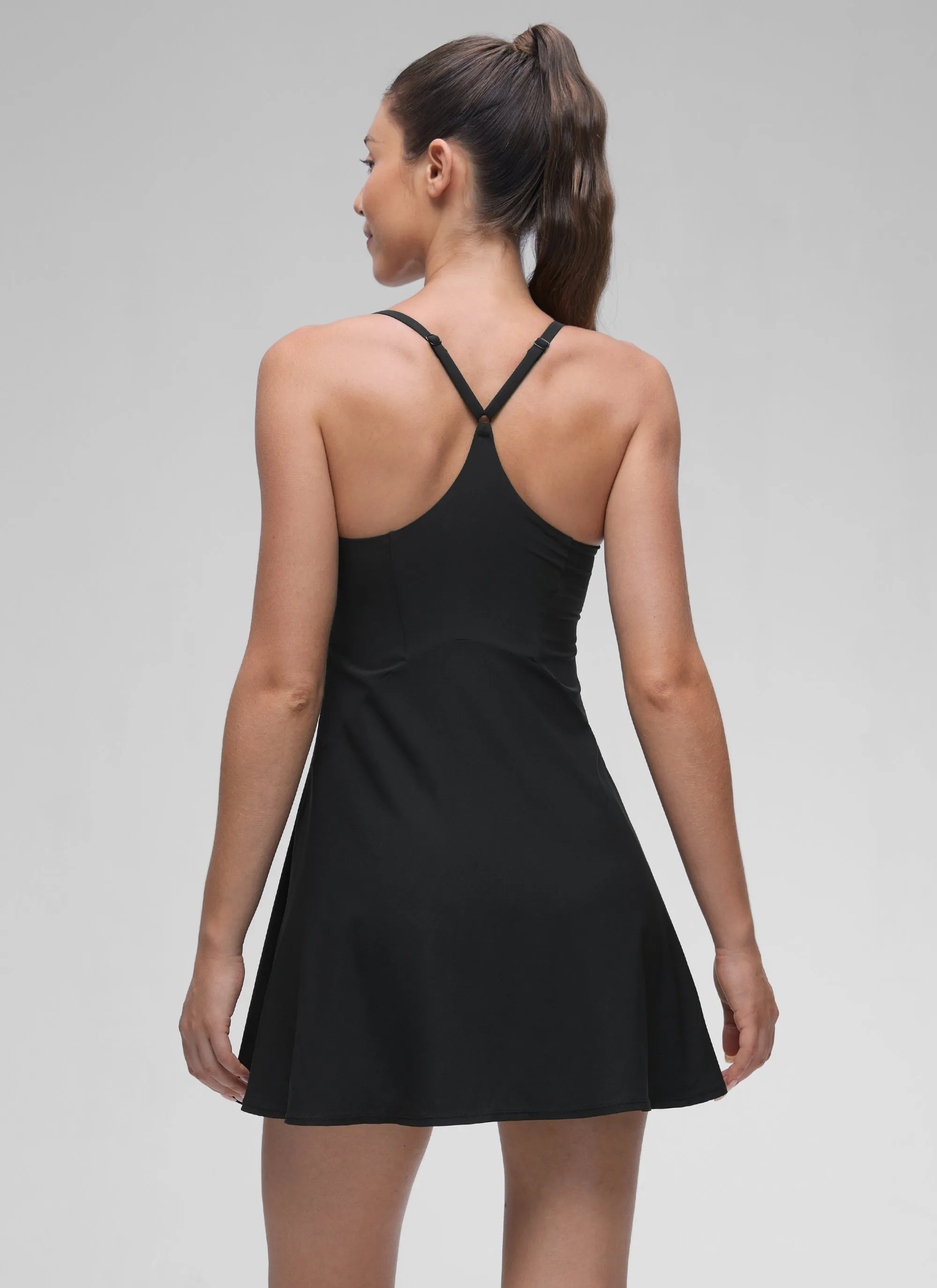 Feathery-Fit Stretchy Built in Bra Pocket Dress sold by CRZ Yoga product image thumbnail 2