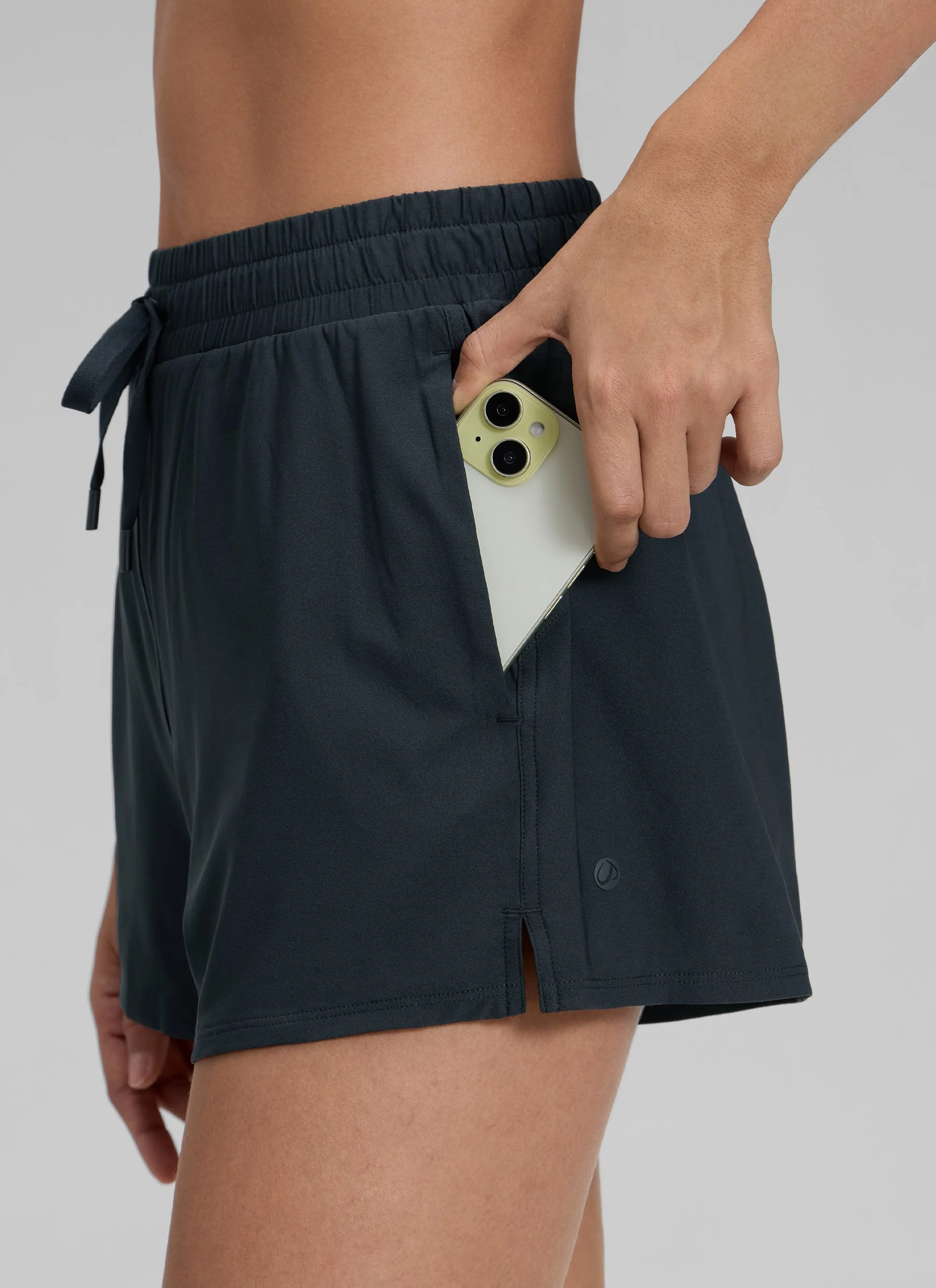 Feathery-Fit Stretchy 2 in 1 High Rise Shorts sold by CRZ Yoga product image thumbnail 5