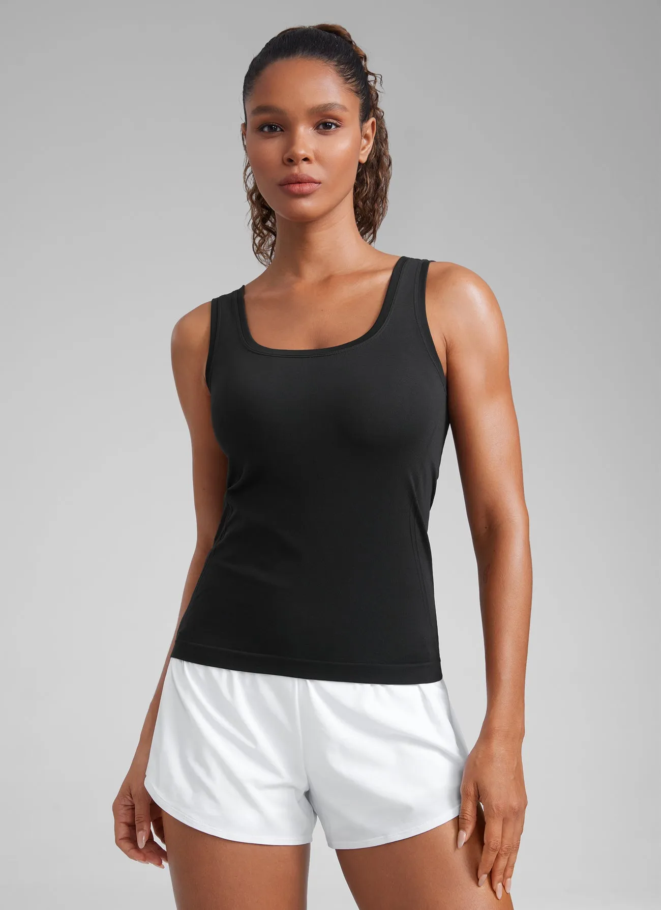 Seamless Low U Back Breathable Tank sold by CRZ Yoga product image thumbnail 5