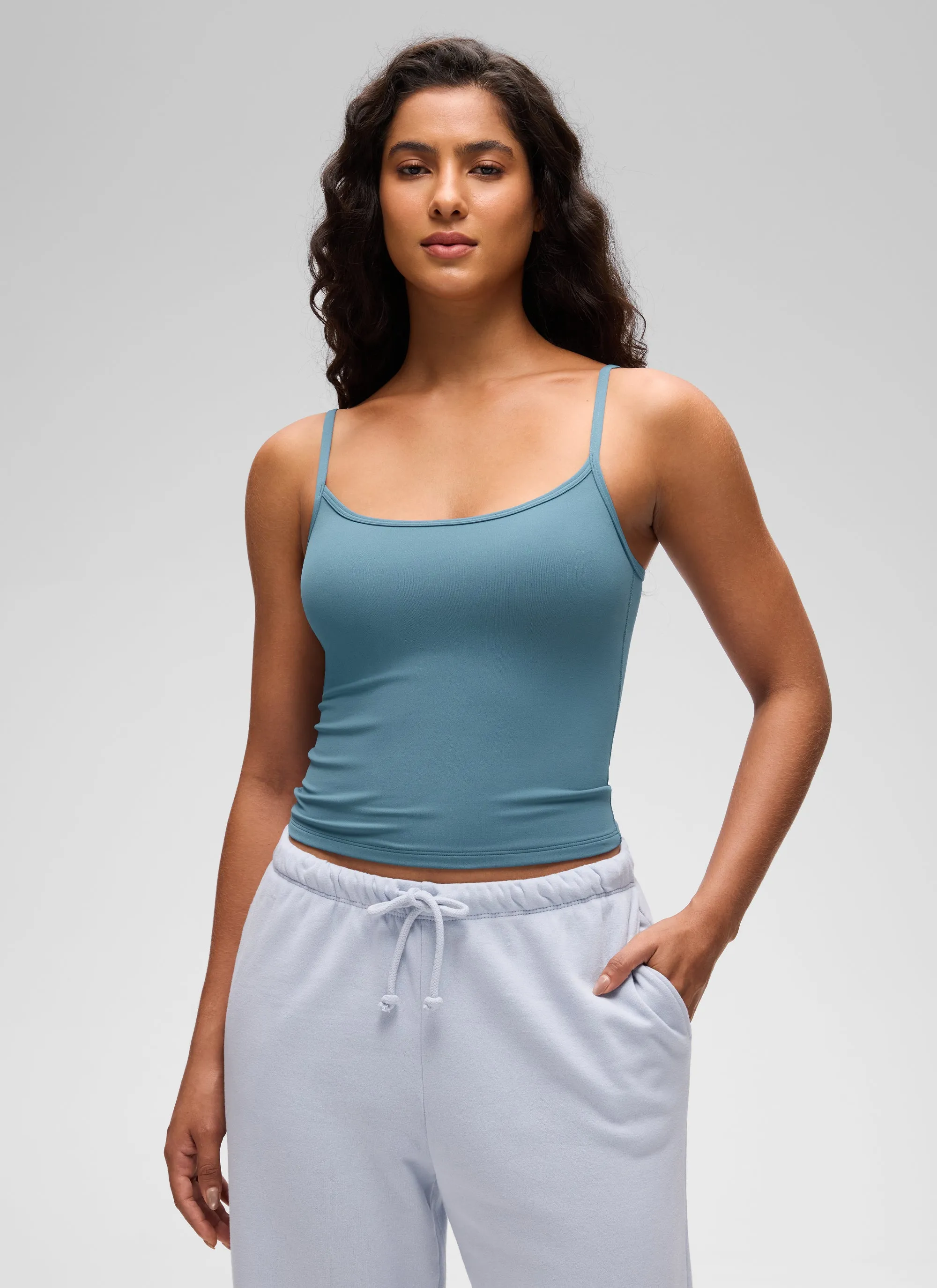 Butterluxe Double Lined Adjustable Strap Tank sold by CRZ Yoga