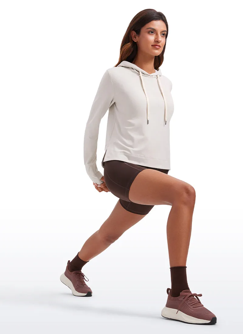 Cloud Jersey Pullover Hoodie sold by CRZ Yoga product image thumbnail 3