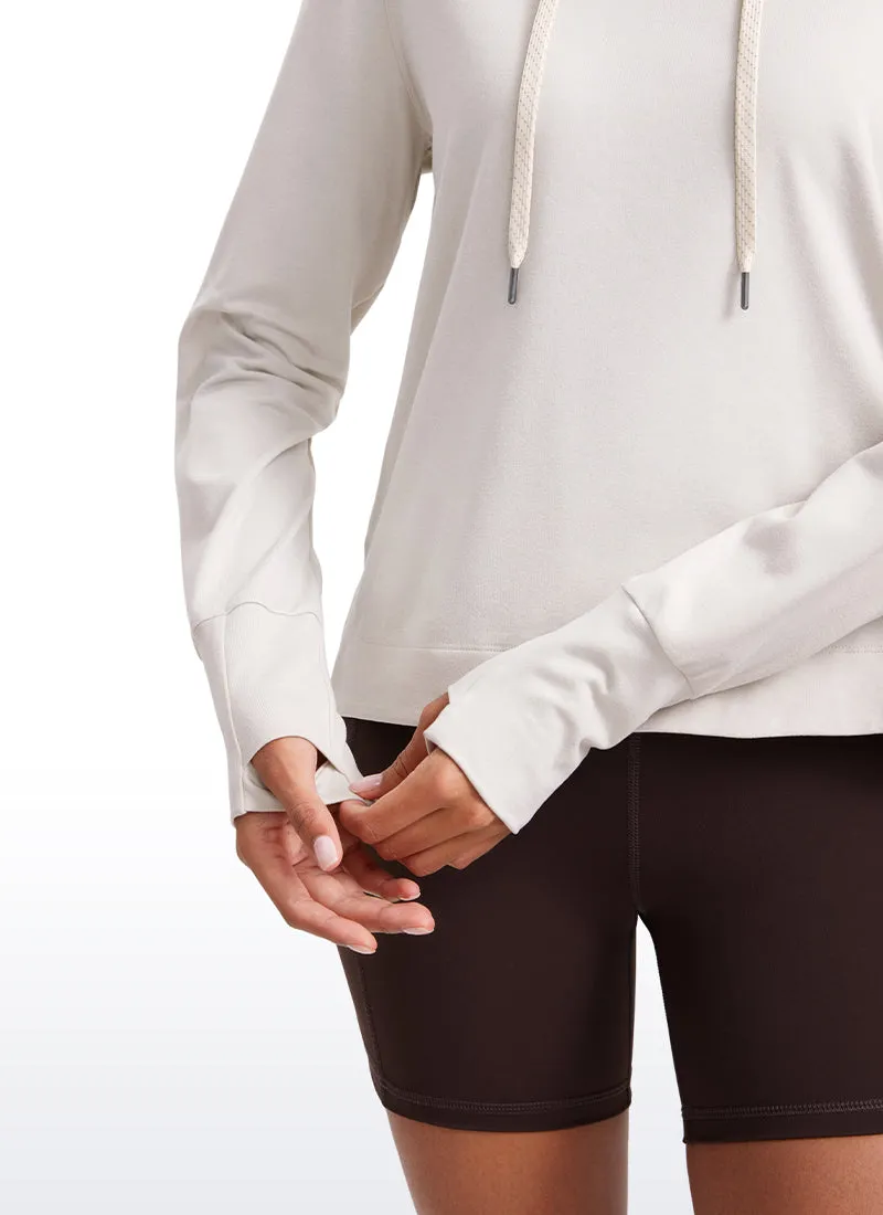 Cloud Jersey Pullover Hoodie sold by CRZ Yoga product image thumbnail 4