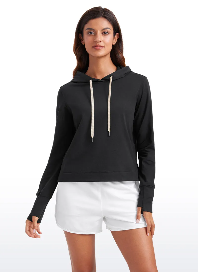 Cloud Jersey Pullover Hoodie sold by CRZ Yoga product image thumbnail 5