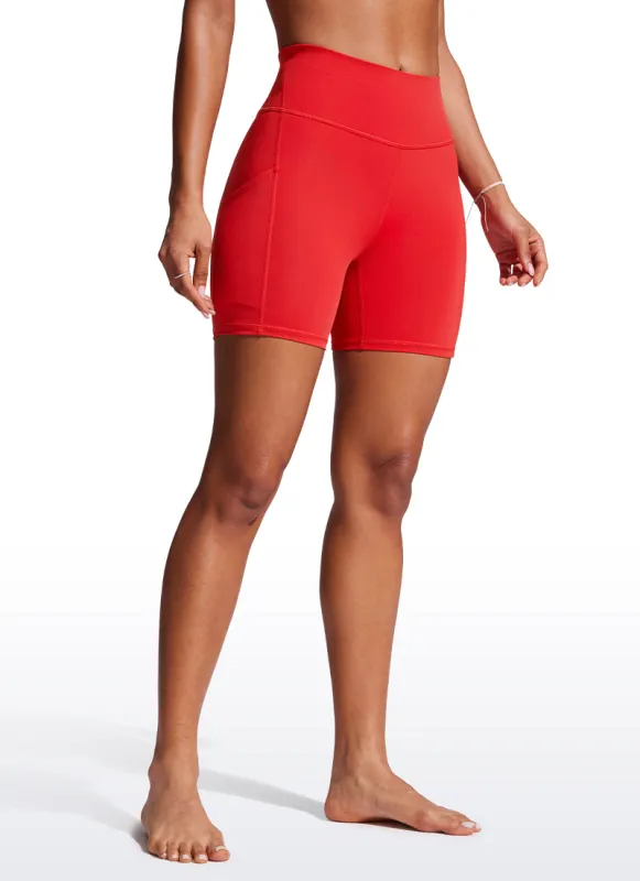 Swim Board High Rise Liner Pocket Short 6'' sold by CRZ Yoga