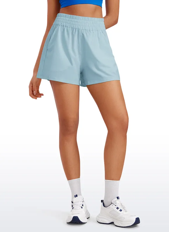 Feathery-Fit Soft Pocket Short Linerless 3'' sold by CRZ Yoga