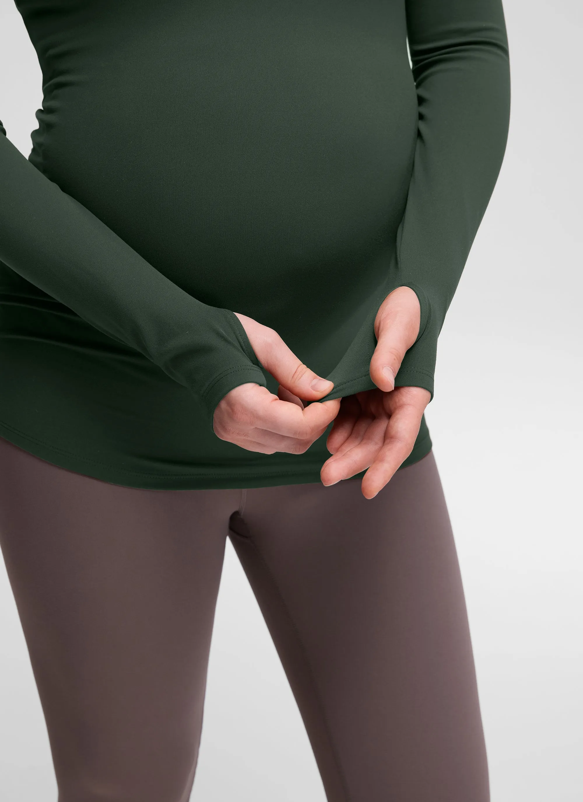 Butterluxe Maternity Crewneck Long Sleeve sold by CRZ Yoga product image thumbnail 4