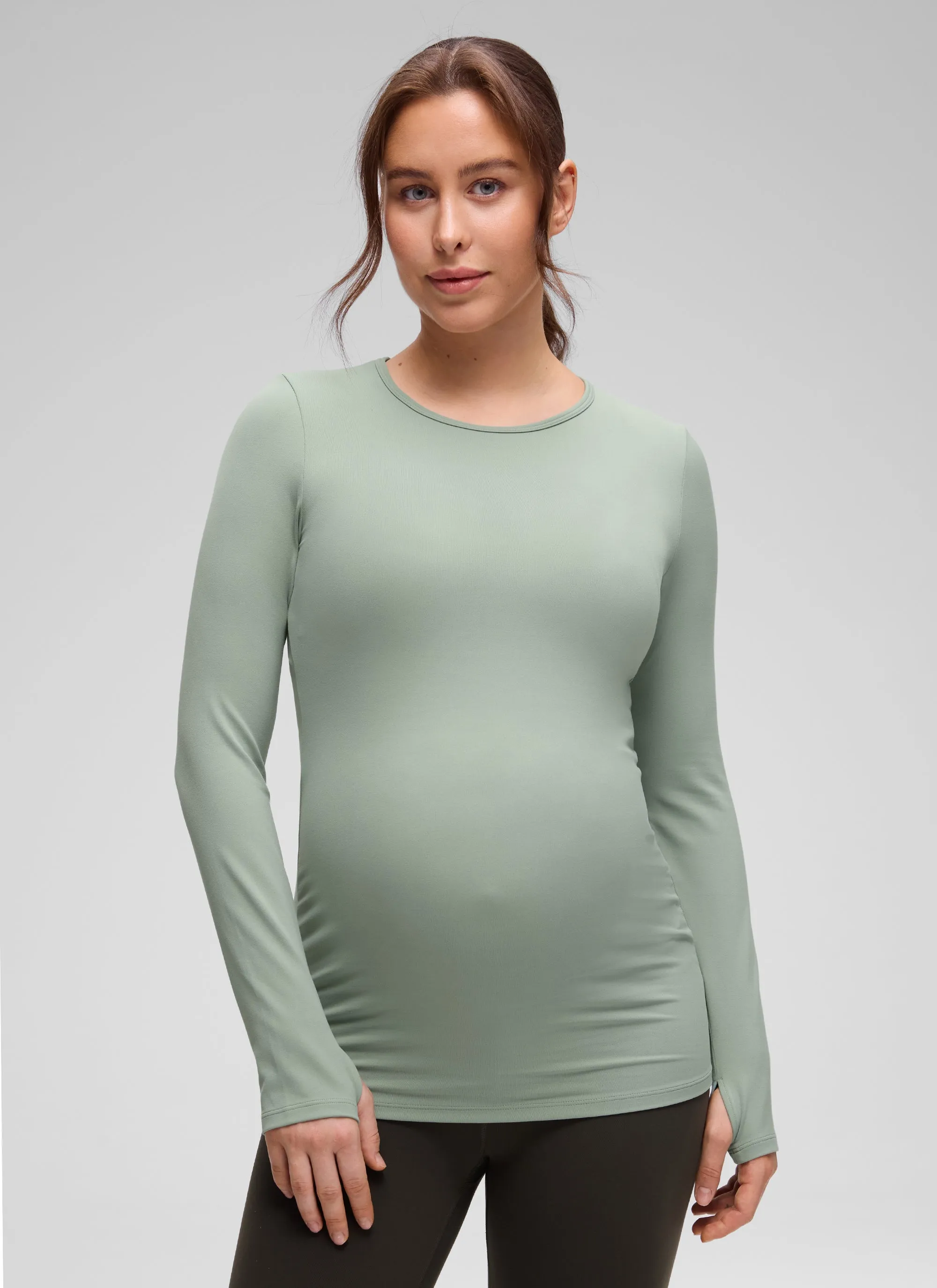Butterluxe Maternity Crewneck Long Sleeve sold by CRZ Yoga product image thumbnail 5