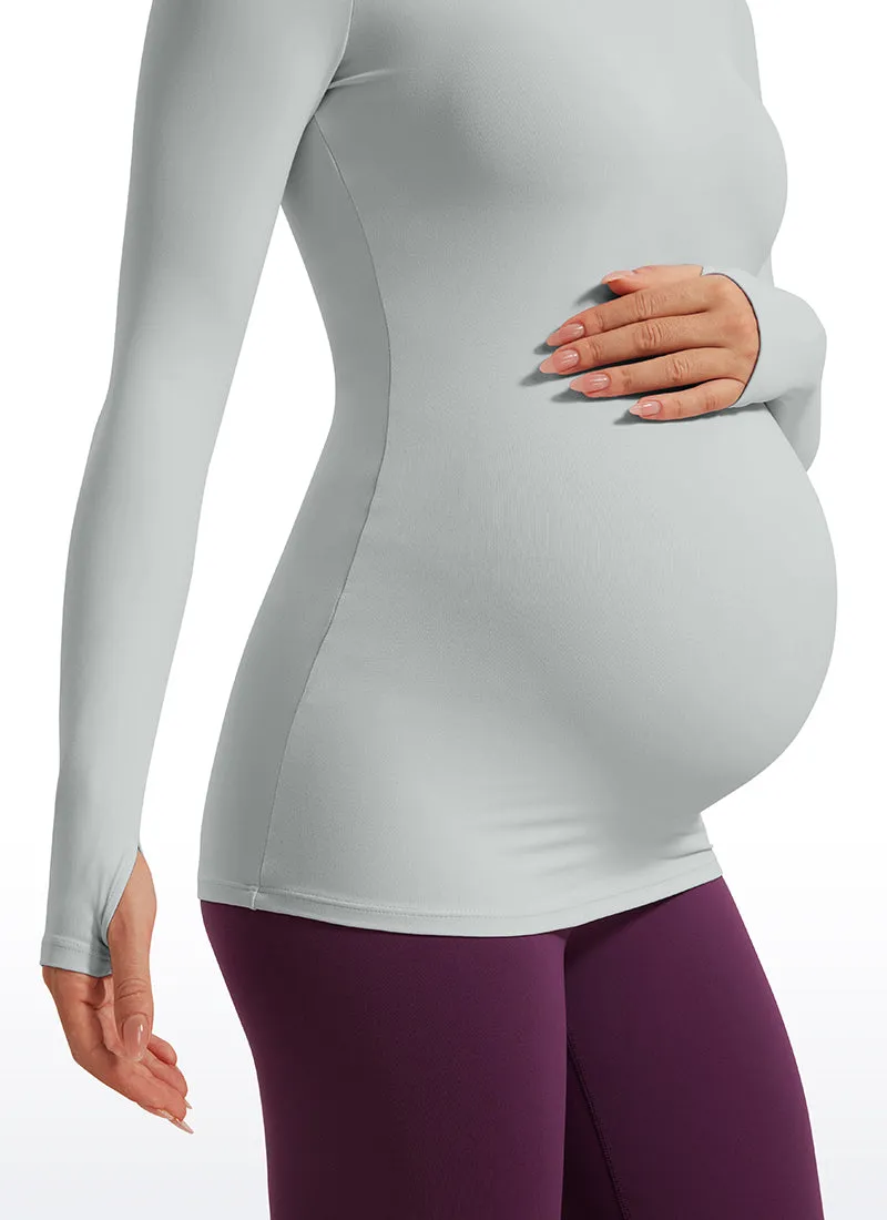 Butterluxe Maternity Crewneck Long Sleeve sold by CRZ Yoga product image thumbnail 4