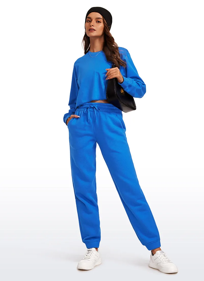 Fleece Lined High Rise Sweatpant 28'' sold by CRZ Yoga product image thumbnail 3