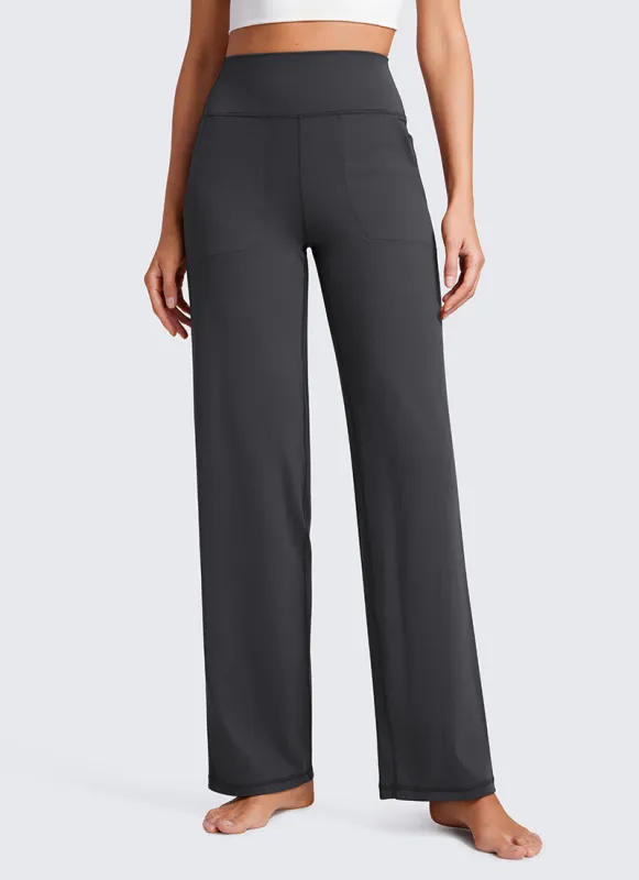 Butterluxe High Rise Wide Leg Pant 31'' sold by CRZ Yoga