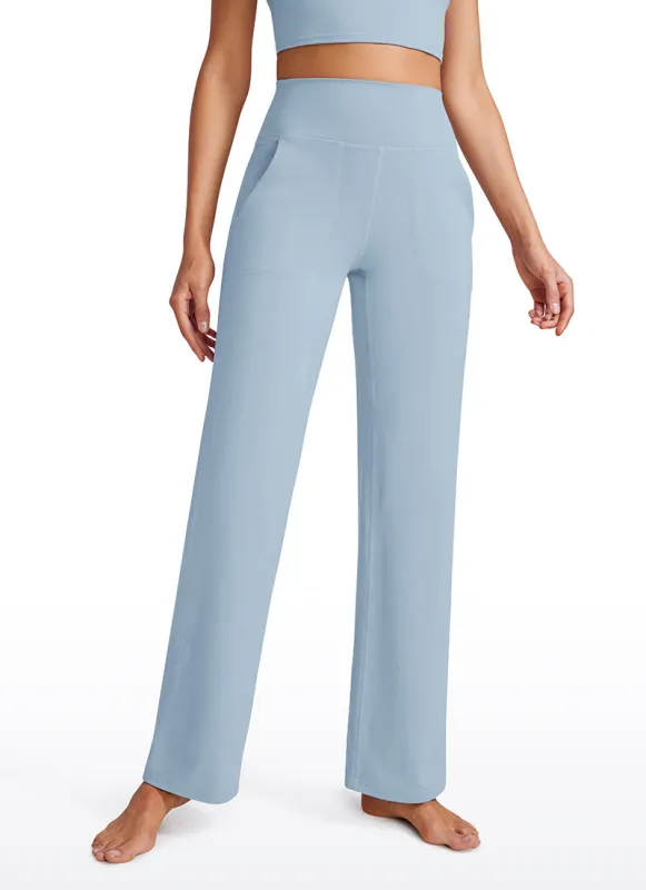 Butterluxe High Rise Wide Leg Pant 31'' sold by CRZ Yoga