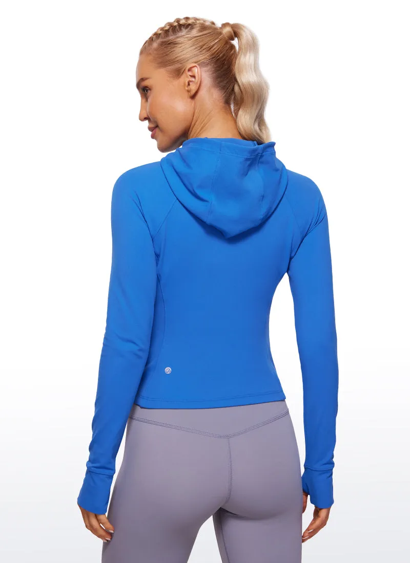 Butterluxe Waist Length Thumbhole Jacket sold by CRZ Yoga product image thumbnail 2
