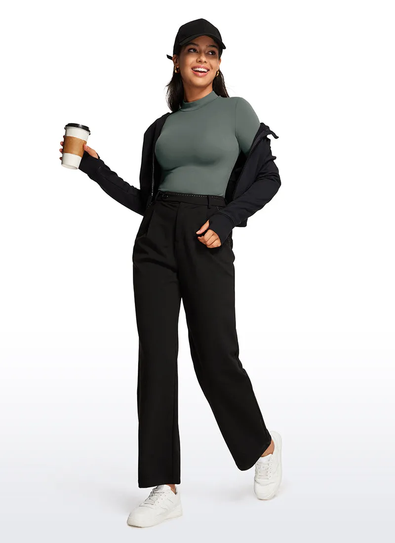 Butterluxe Mock Turtleneck Long Sleeve Bodysuits sold by CRZ Yoga product image thumbnail 3