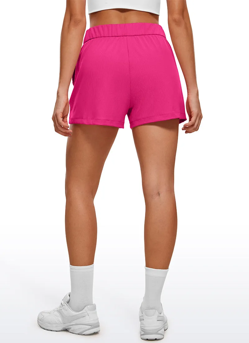 Ribbed High Rise Sweat Short 3'' sold by CRZ Yoga product image thumbnail 2