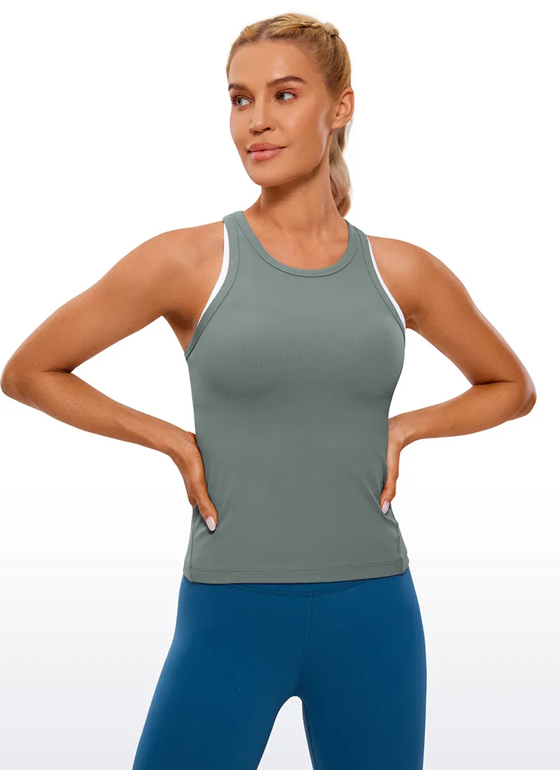 Butterluxe Waist Length Racerback Tank sold by CRZ Yoga product image thumbnail 5