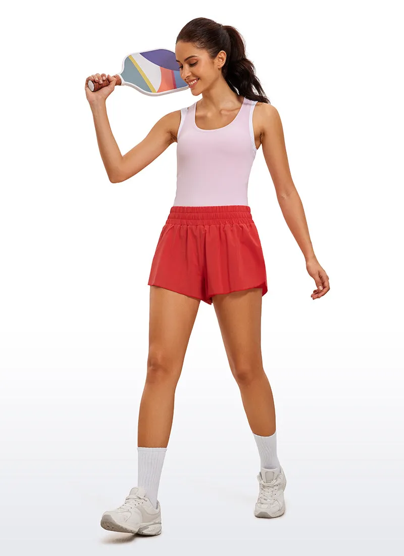 Feathery-Fit Soft 2 in 1 Flowy Shorts 3'' sold by CRZ Yoga product image thumbnail 3