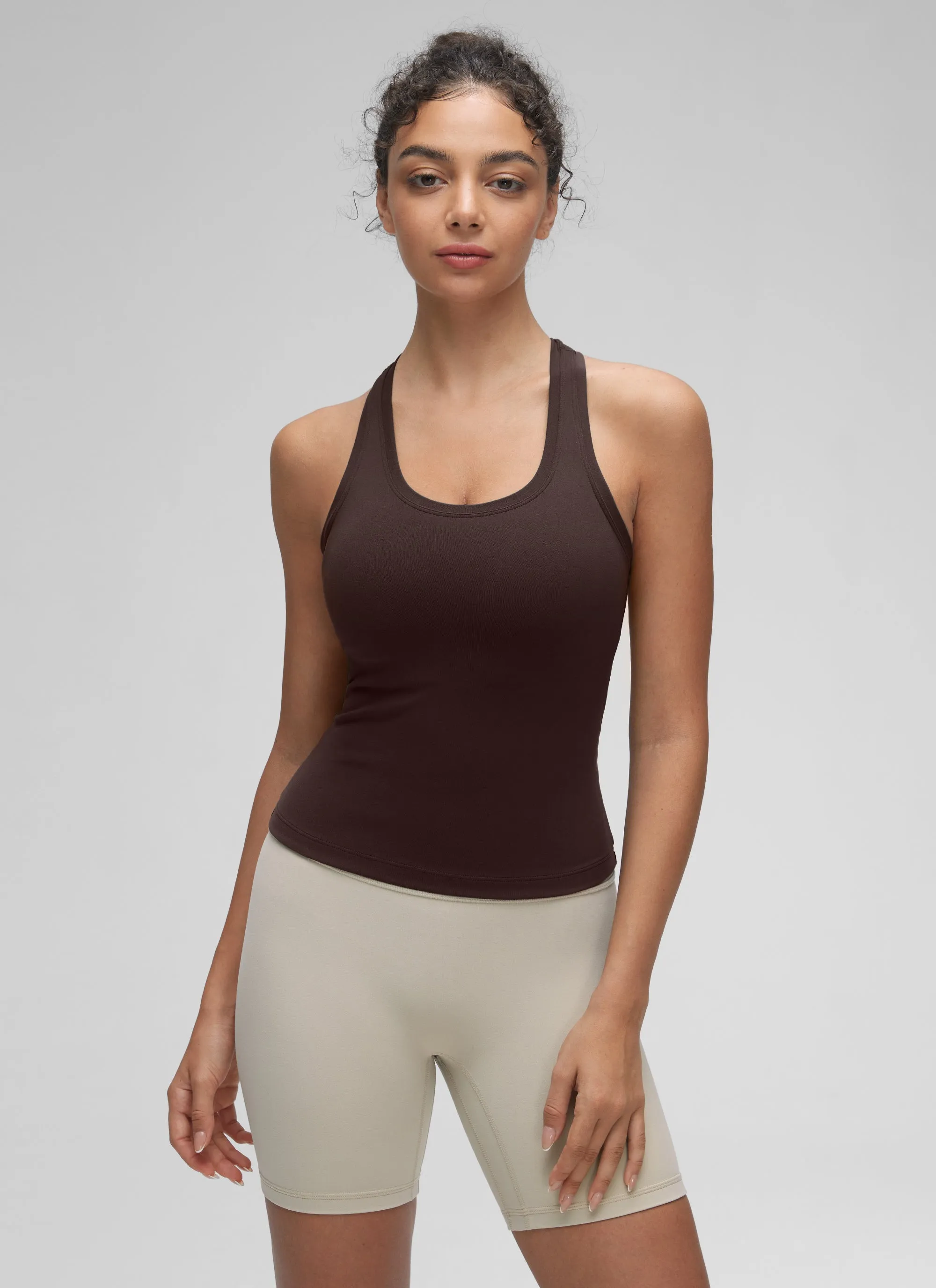 Butterluxe Racerback Waist Length Tank sold by CRZ Yoga product image thumbnail 4