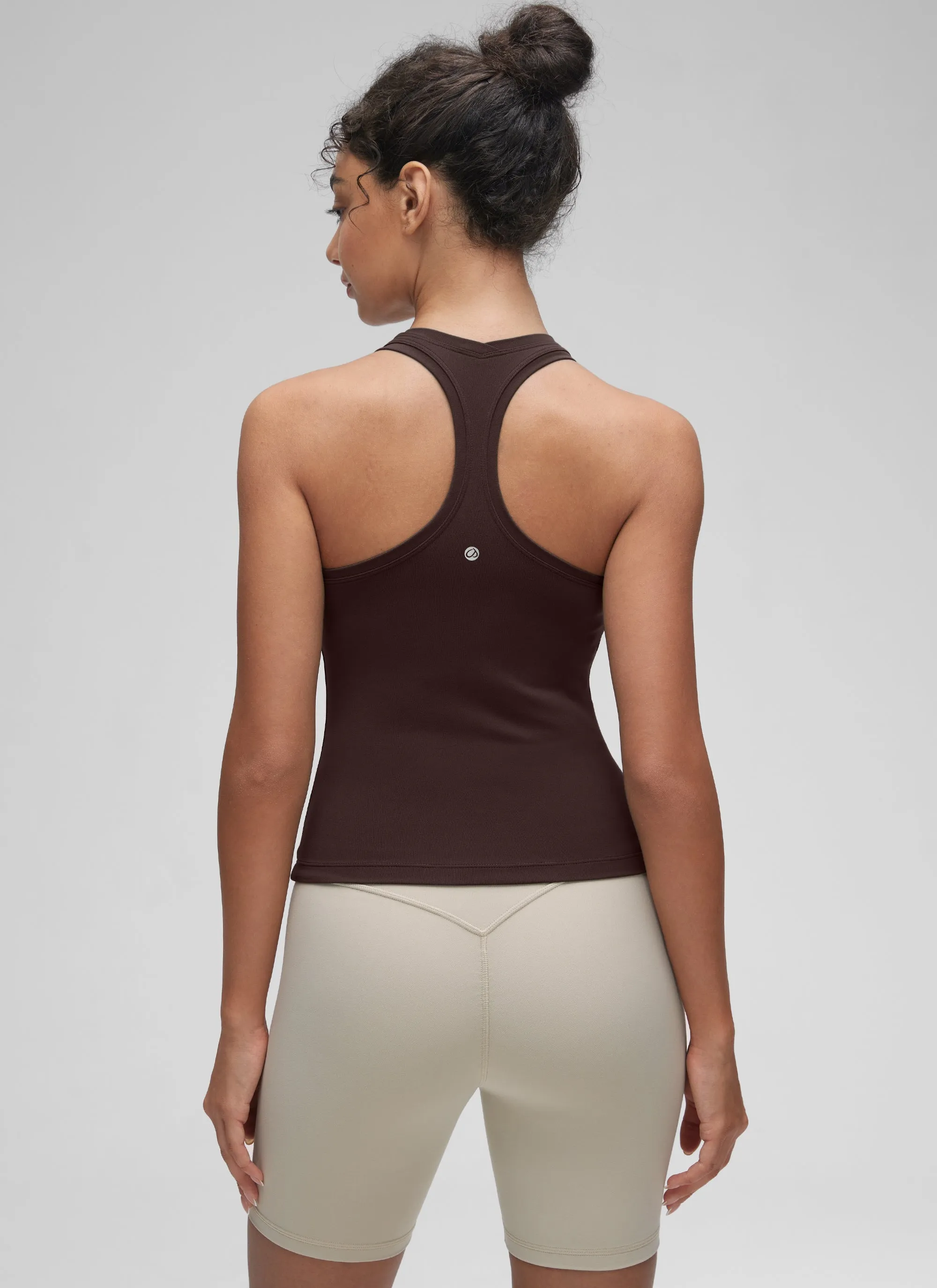 Butterluxe Racerback Waist Length Tank sold by CRZ Yoga product image thumbnail 5