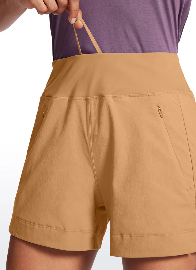 Ripstop Zip Pocket Mid Rise Short 4'' sold by CRZ Yoga product image thumbnail 4
