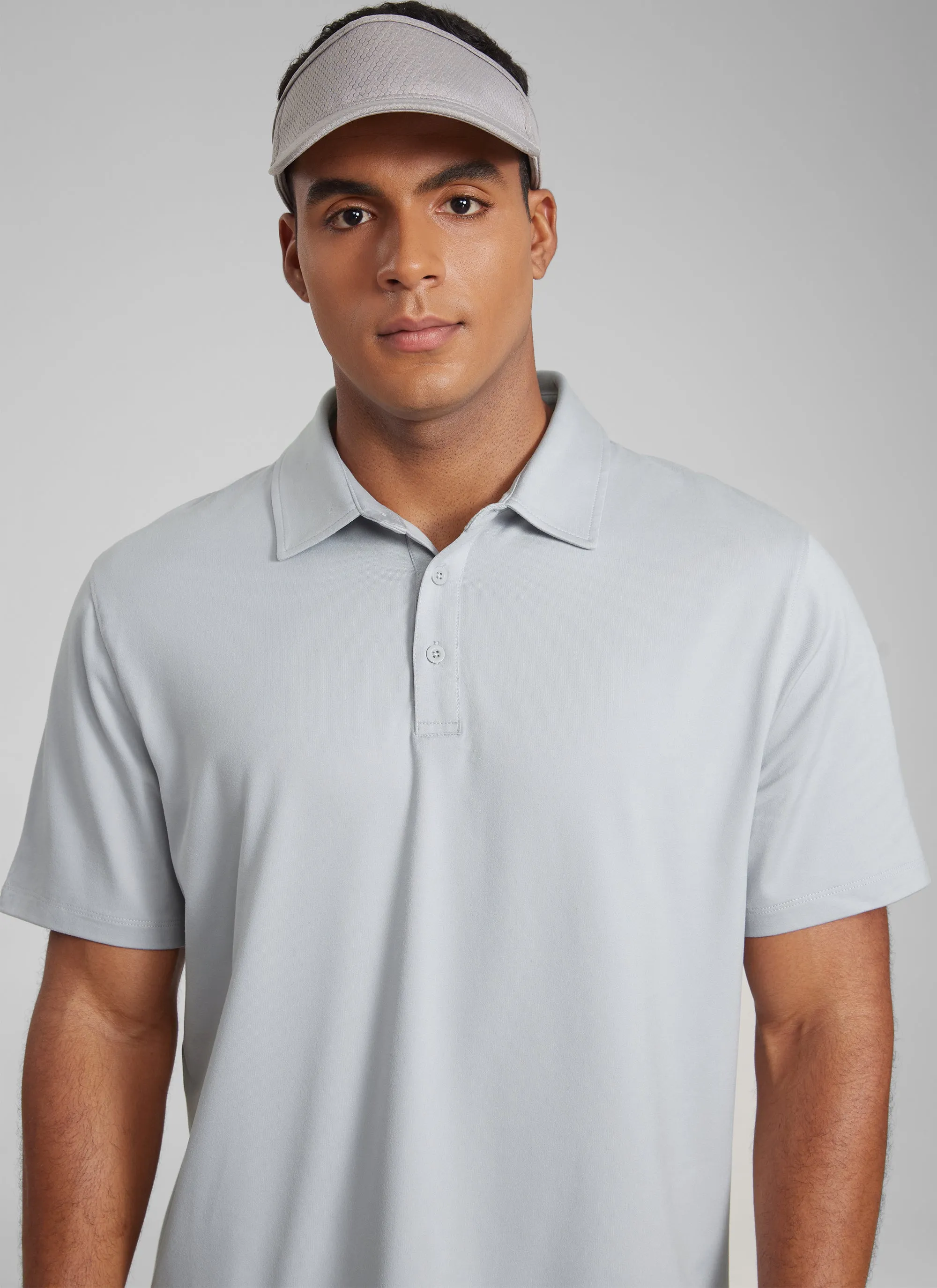Cloud Jersey Breathable Polo Short Sleeve sold by CRZ Yoga product image thumbnail 4