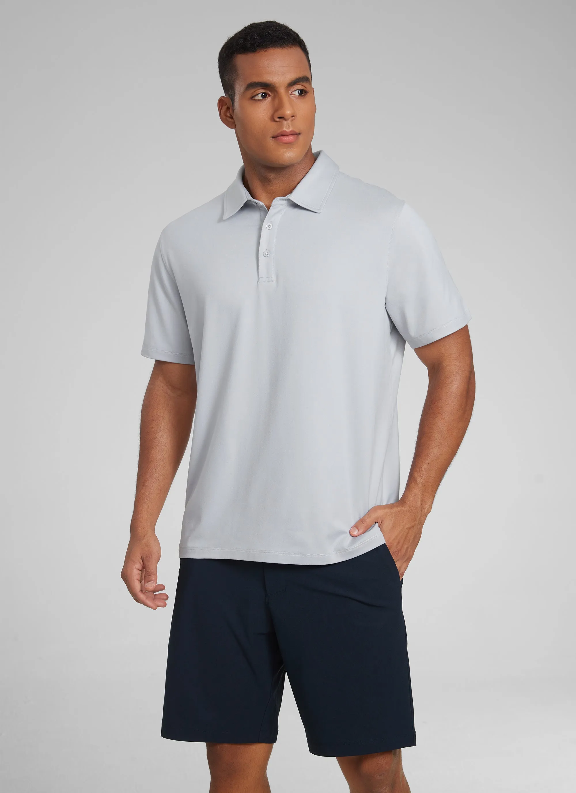 Cloud Jersey Breathable Polo Short Sleeve sold by CRZ Yoga
