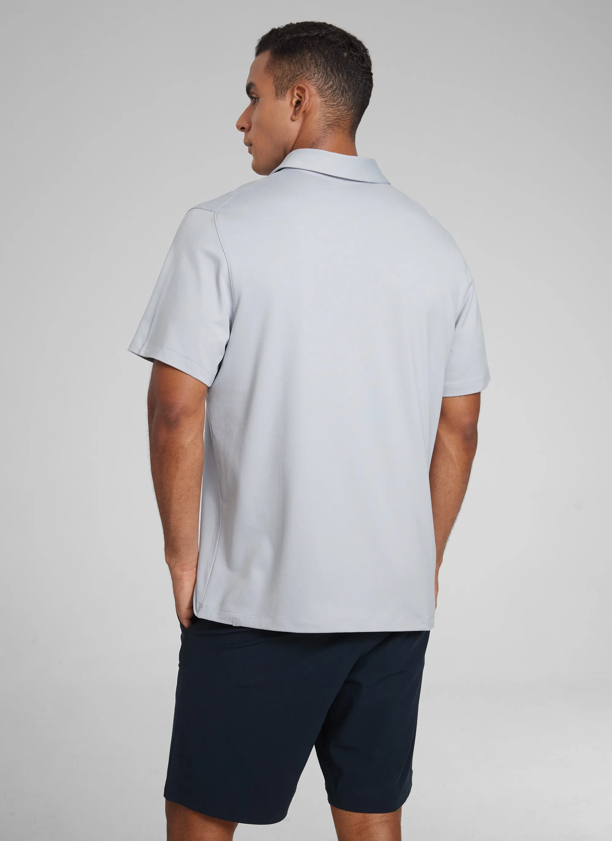 Cloud Jersey Breathable Polo Short Sleeve sold by CRZ Yoga product image thumbnail 2