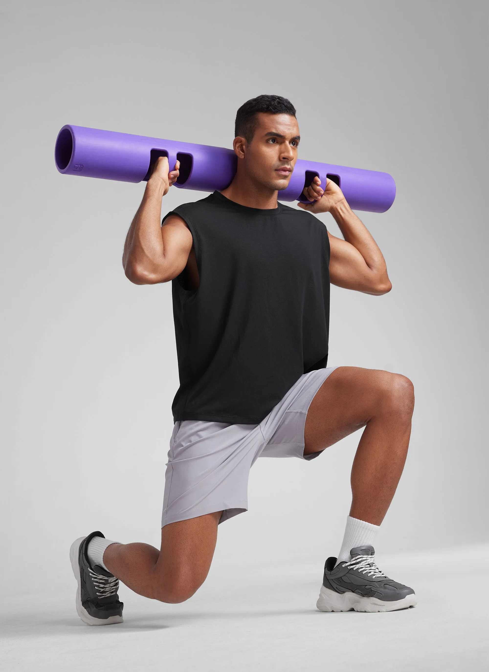 Mesh Workout Sleeveless Tank sold by CRZ Yoga product image thumbnail 3