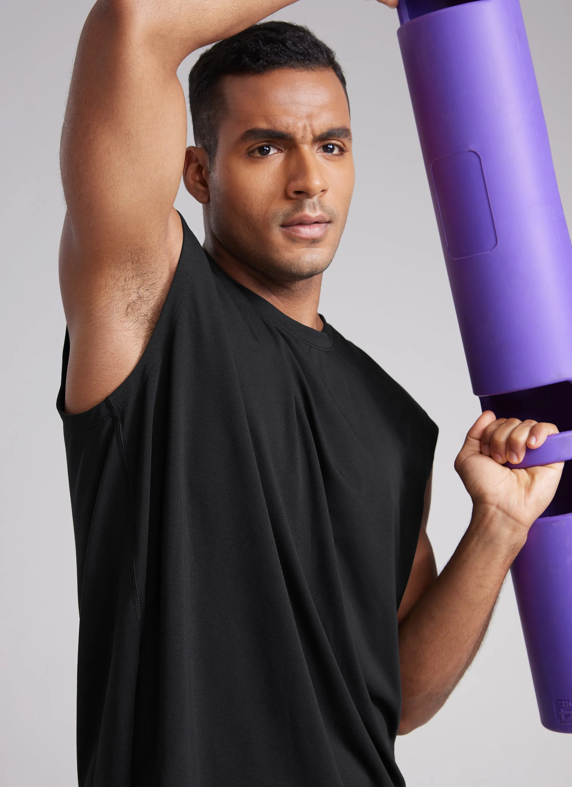 Mesh Workout Sleeveless Tank sold by CRZ Yoga product image thumbnail 4