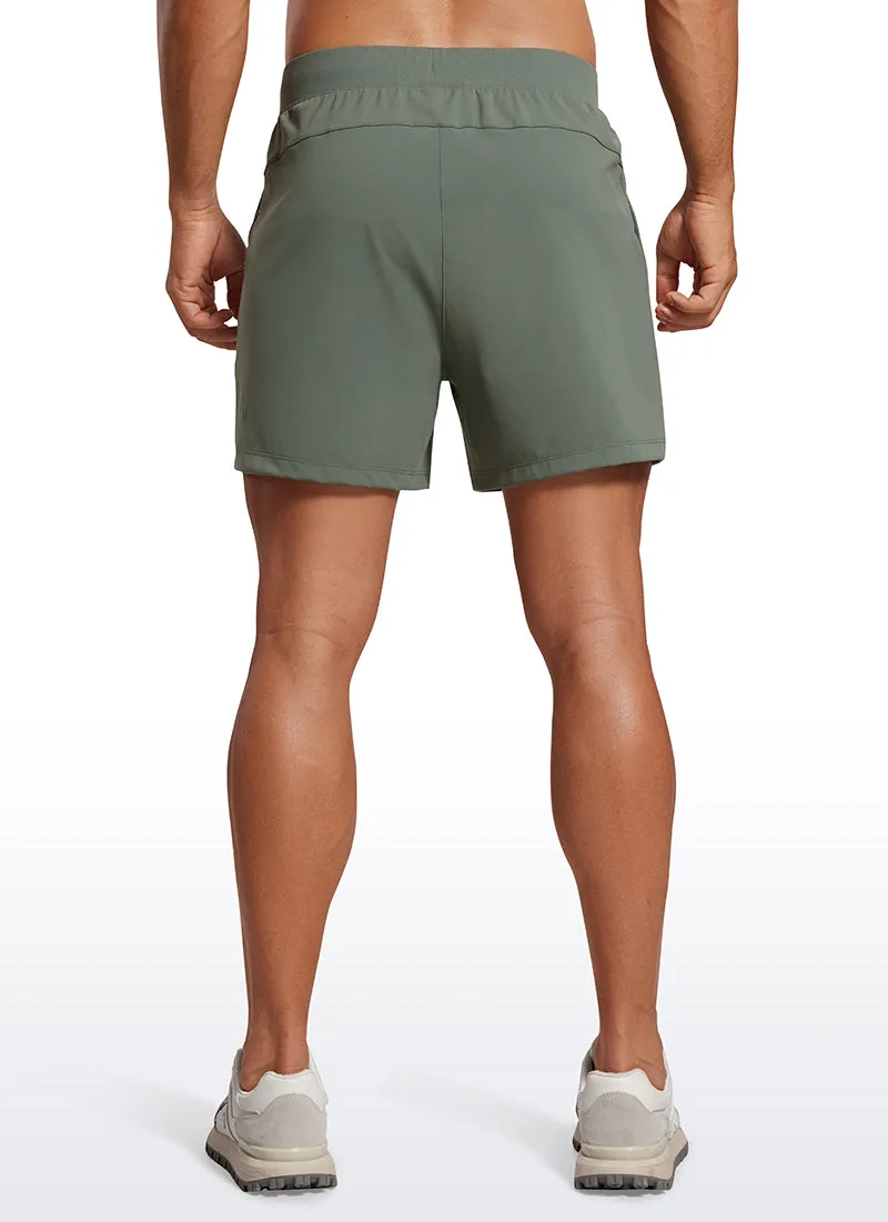 On the Travel Linerless Shorts 5'' with Pockets sold by CRZ Yoga product image thumbnail 2