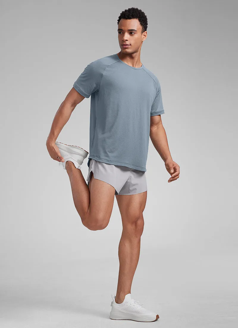 Lightweight Quick Dry Short Sleeves Crew Neck sold by CRZ Yoga product image thumbnail 5
