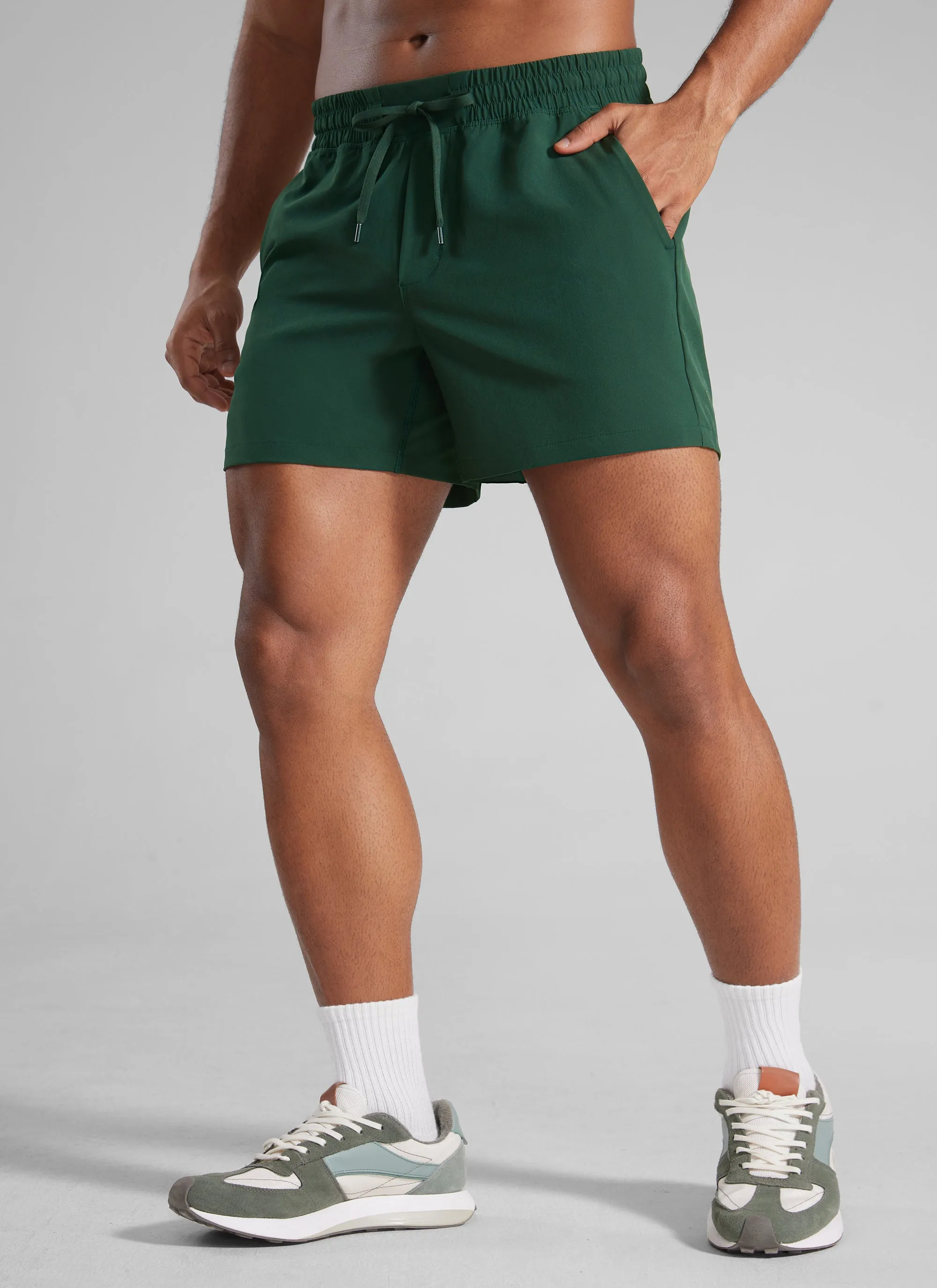 Feathery-Fit Workout Shorts 5''- Linerless sold by CRZ Yoga product image thumbnail 5