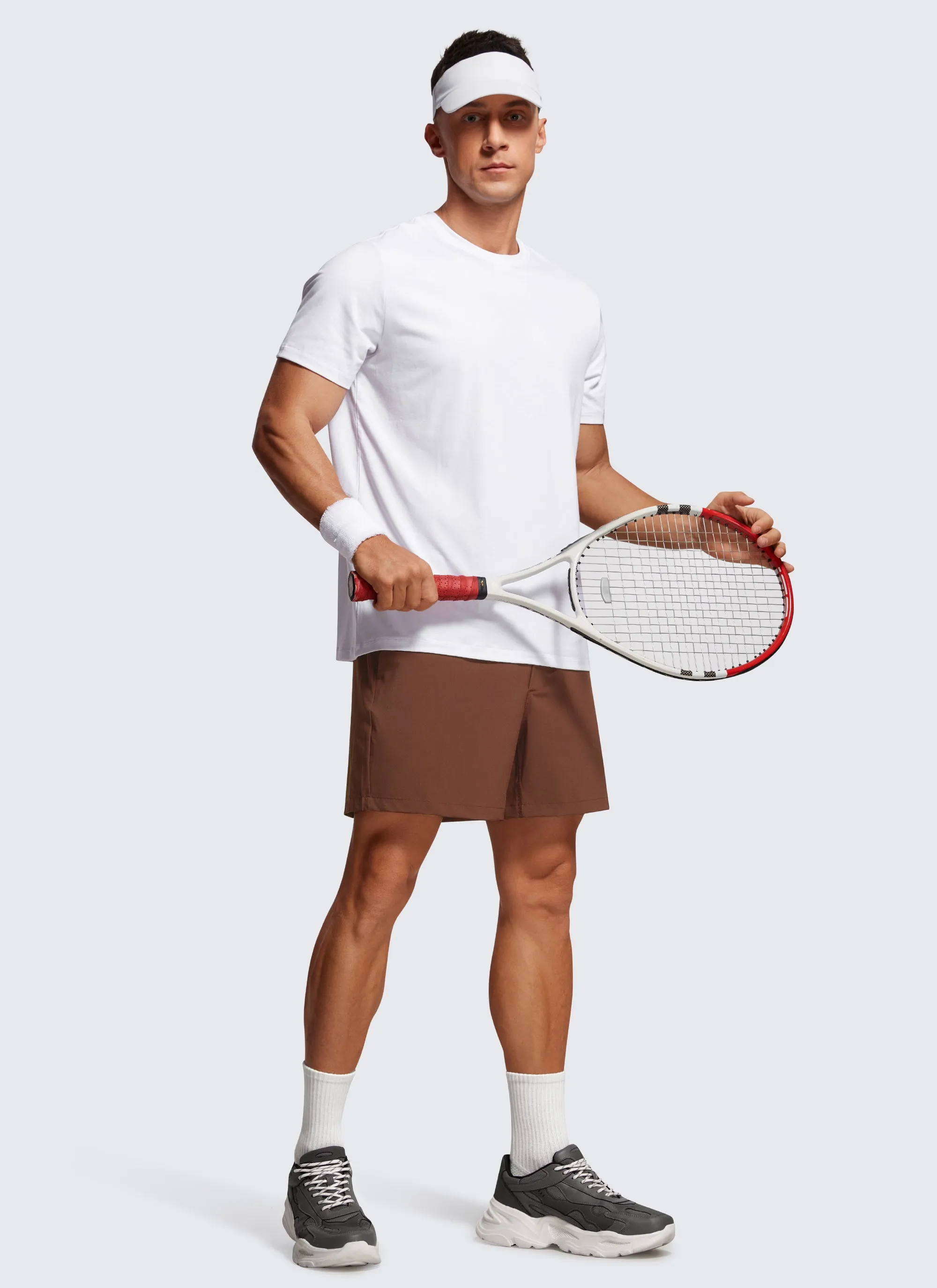 Feathery-Fit Workout Shorts 5''- Linerless sold by CRZ Yoga product image thumbnail 3