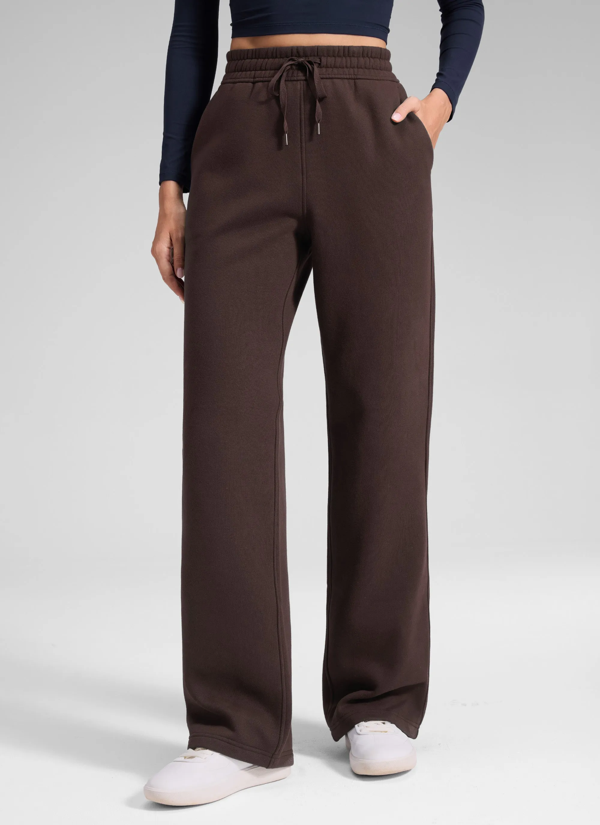 Fleece Straight Leg Lined Sweatpant 32'' sold by CRZ Yoga