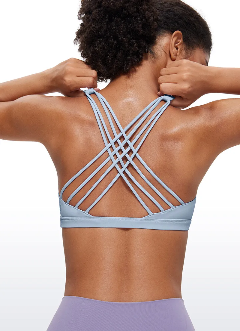 Nakedfeel Low Cut Strappy Bra (8 Straps) sold by CRZ Yoga product image thumbnail 3