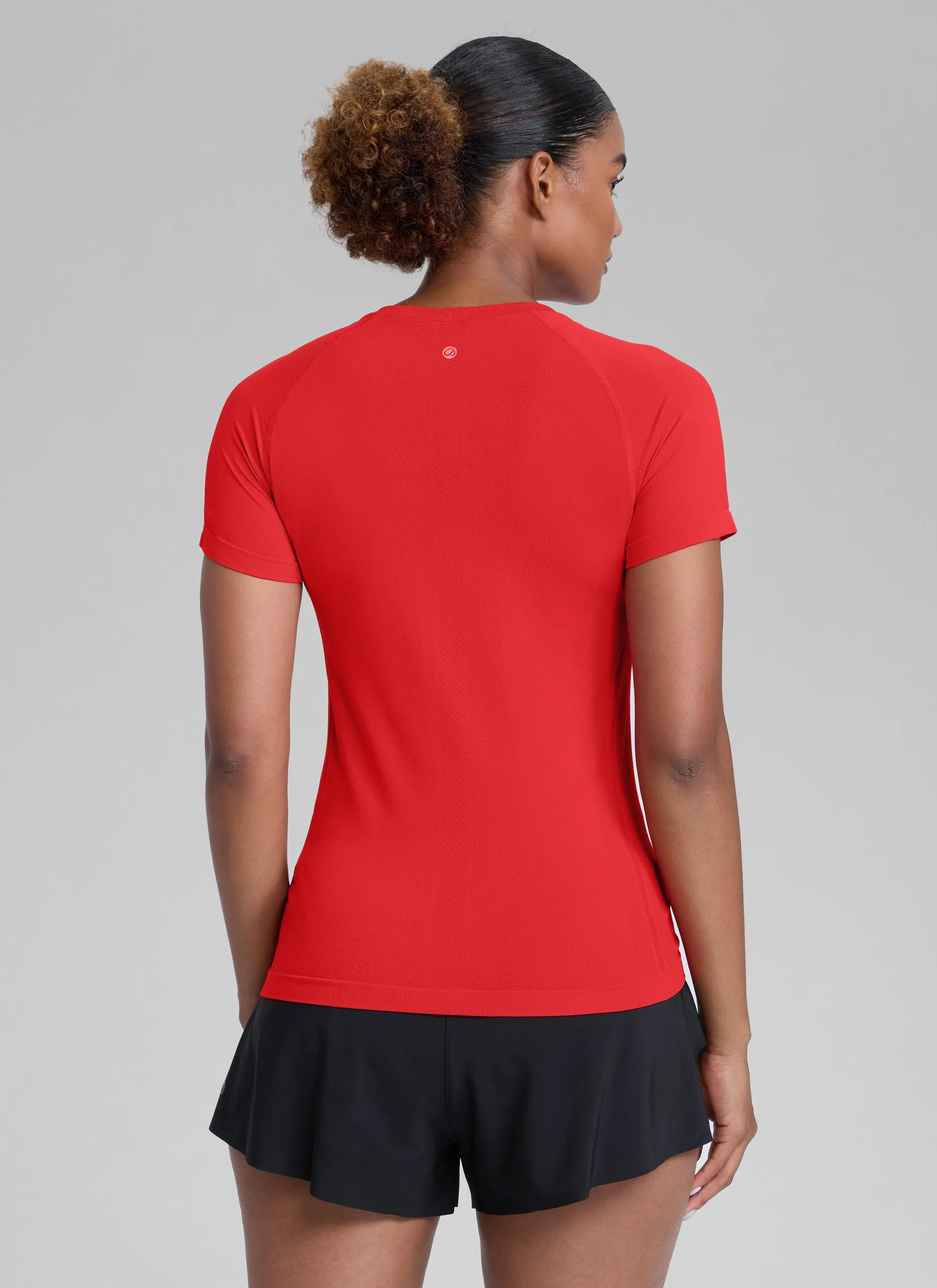 Seamless Hip Length Short Sleeve sold by CRZ Yoga product image thumbnail 2