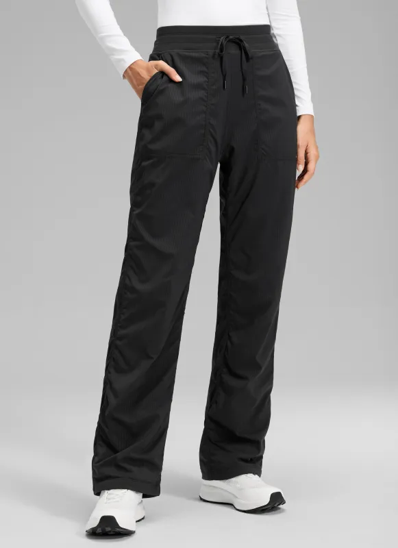 Fleece Lined Straight Leg Pocket Pant 30" sold by CRZ Yoga
