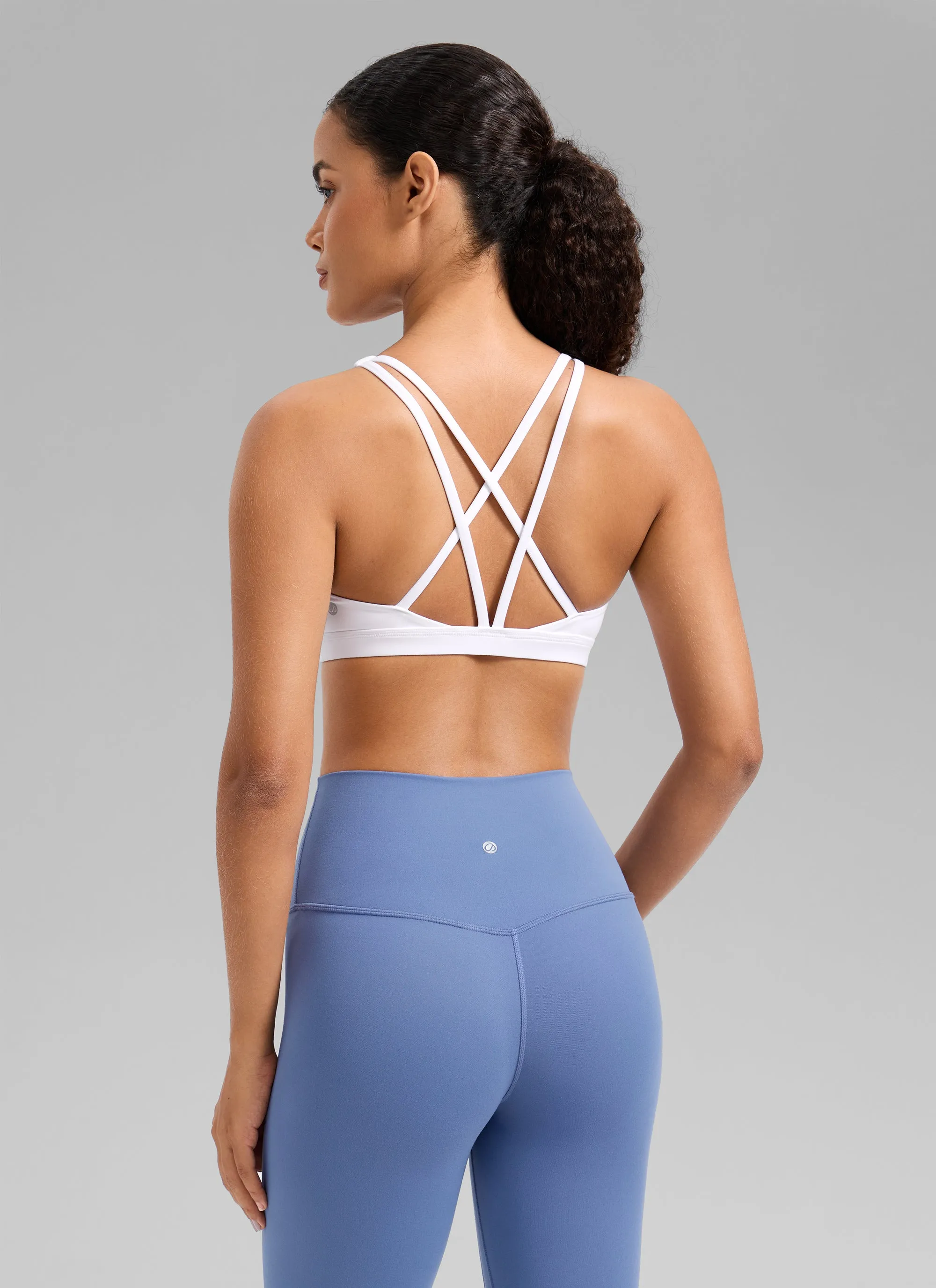 Butterlift® Low Cut U Neck Strappy Sports Bra sold by CRZ Yoga product image thumbnail 5