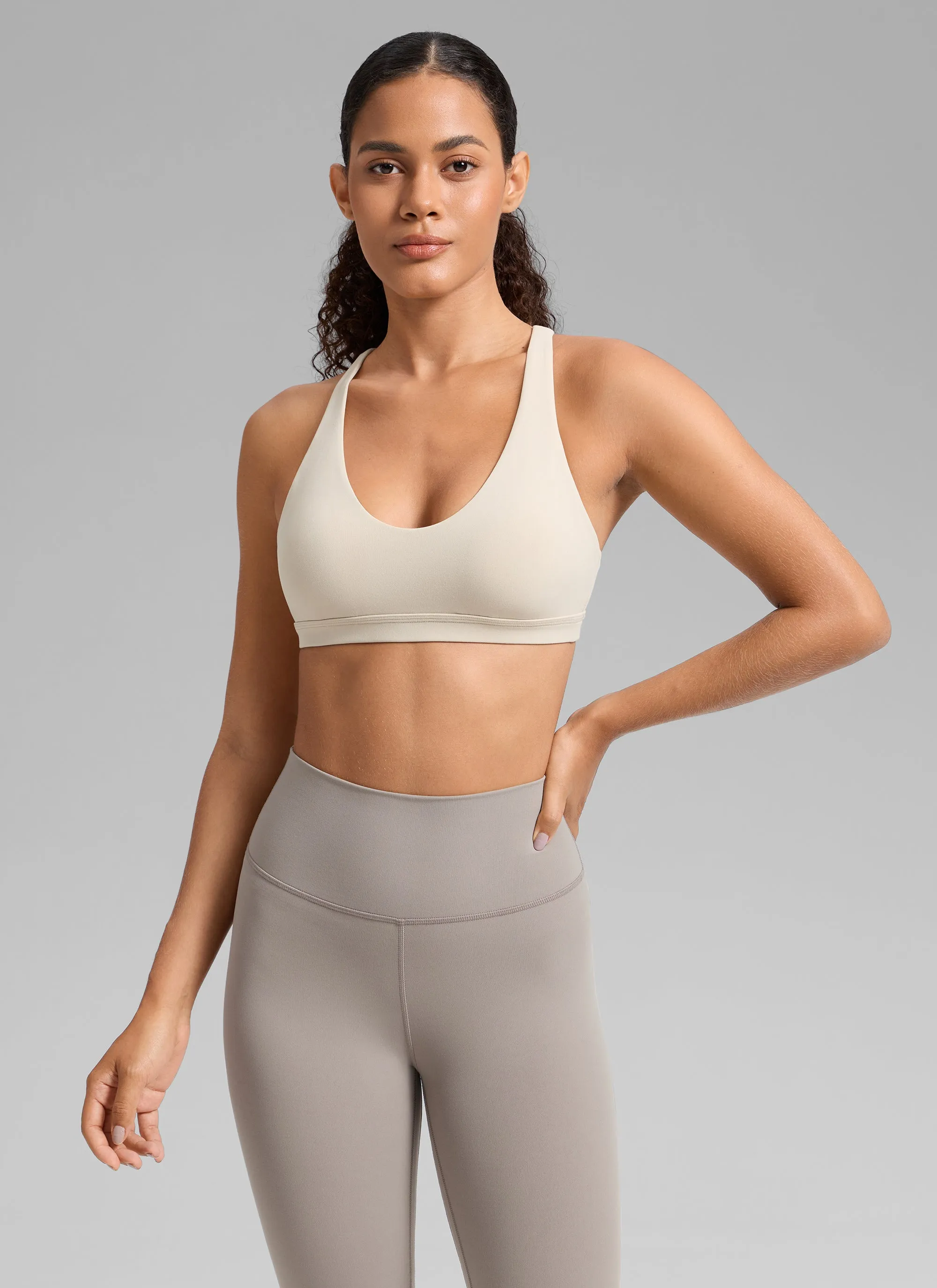 Butterlift® Low Cut U Neck Strappy Sports Bra sold by CRZ Yoga product image thumbnail 2