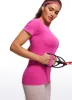 Seamless Hip Length Short Sleeve sold by CRZ Yoga