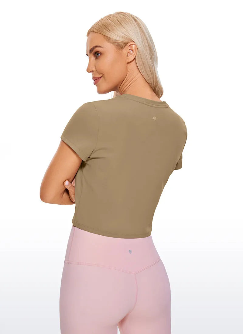 Butterluxe Cropped Short Sleeve sold by CRZ Yoga product image thumbnail 2