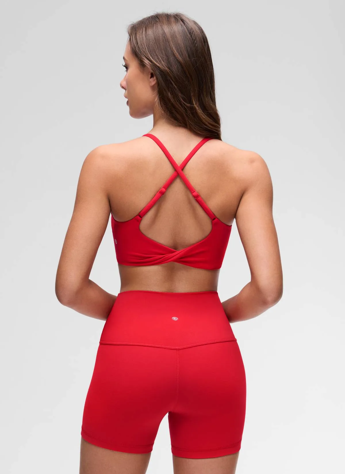 Butterluxe Twist Cross Back Sports Bra sold by CRZ Yoga